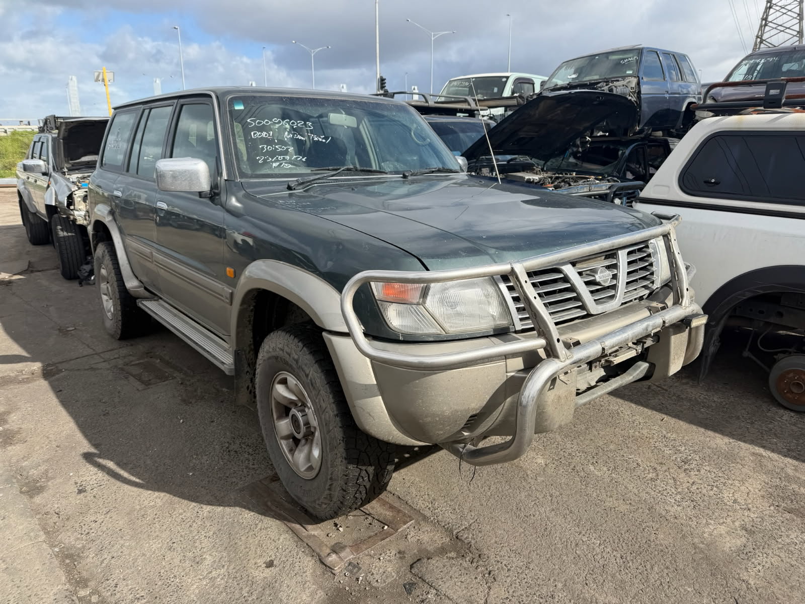 NISSAN PATROL Y61 GU Ti WAGON TB45 PETROL 1999 WRECKING