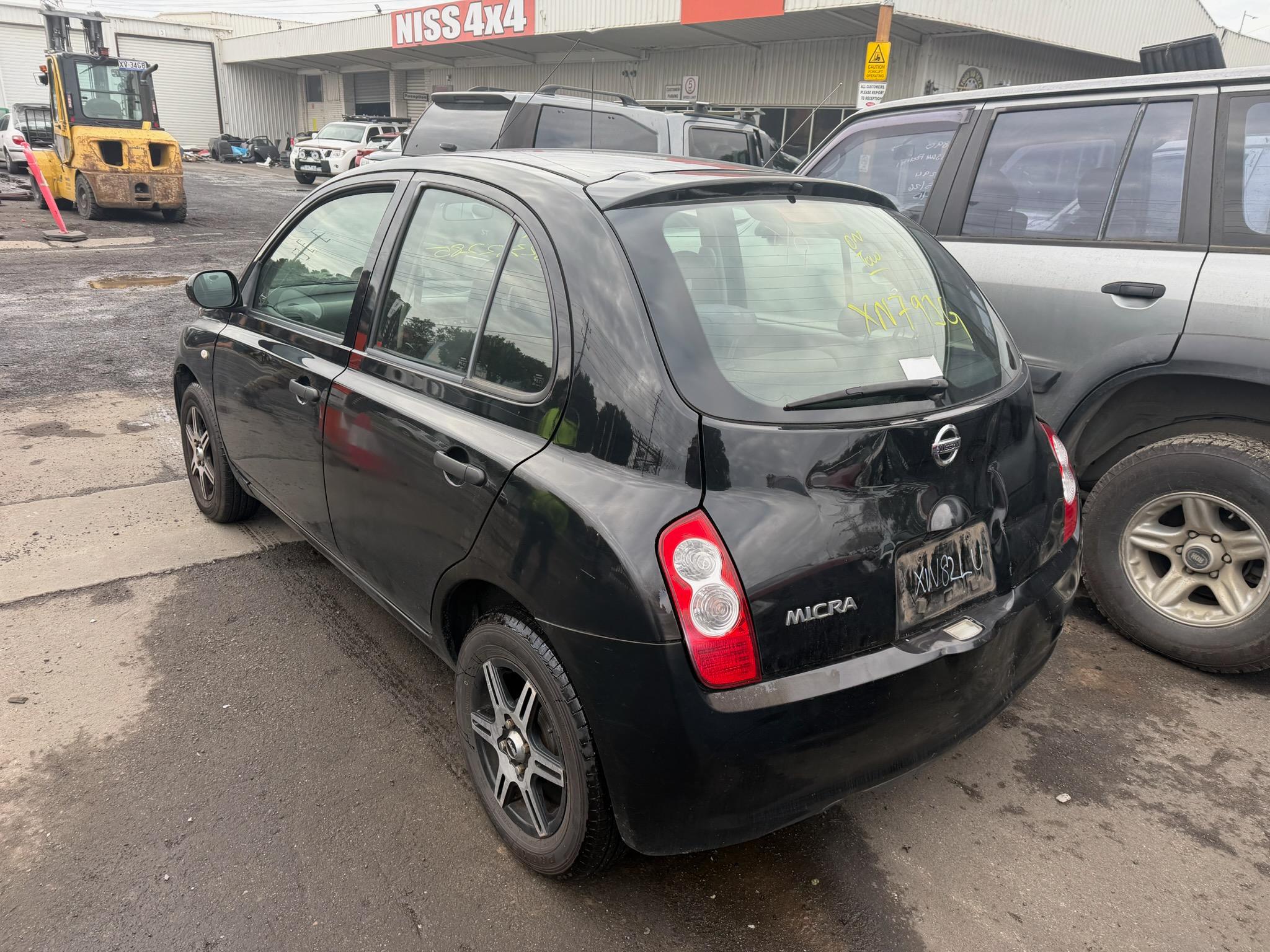 NISSAN MICRA K12 1.4 AUTO BLACK WRECKING