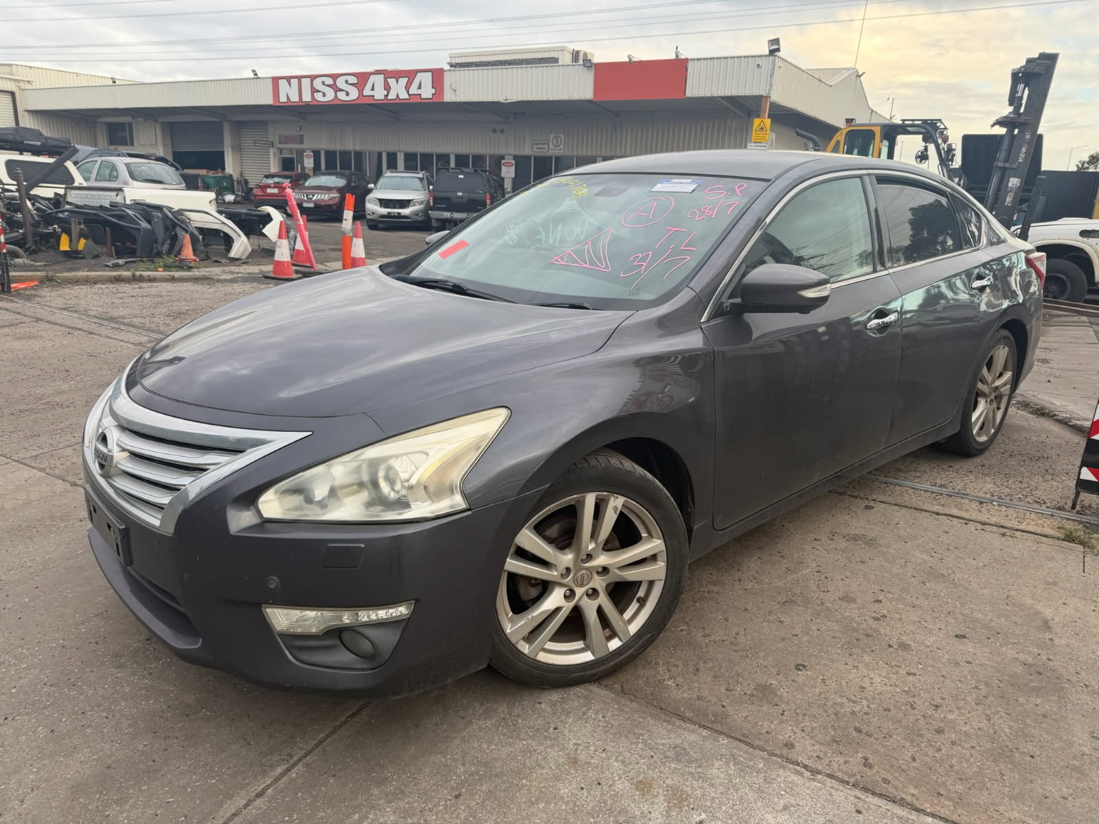 NISSAN ALTIMA L33 Ti 2.5 CVT AUTO GREY WRECKING