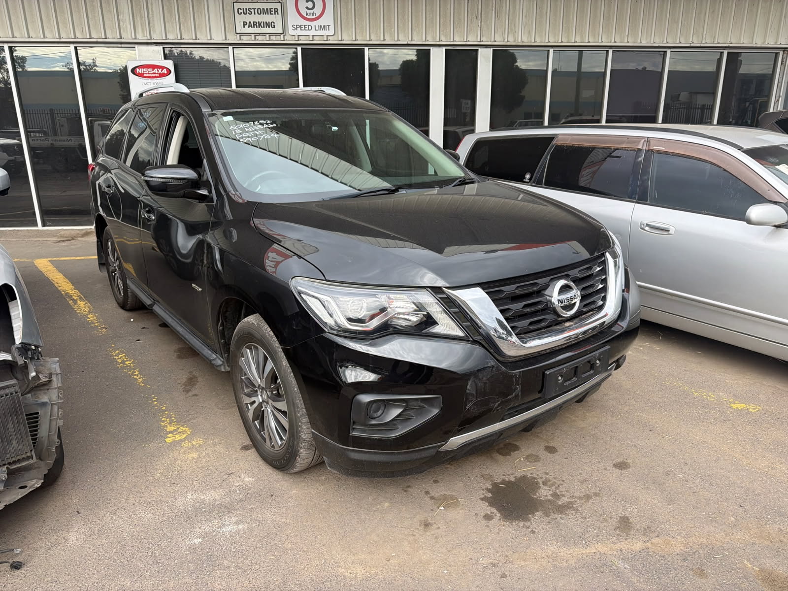 NISSAN PATHFINDER R52 ST HYBRID 2020 BLACK WRECKING