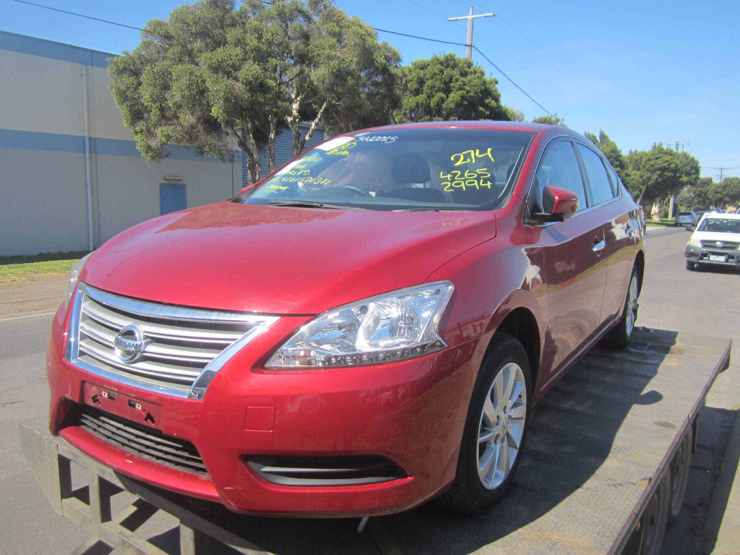 NISSAN PULSAR B17 SEDAN AUTO 2013 WRECKING
