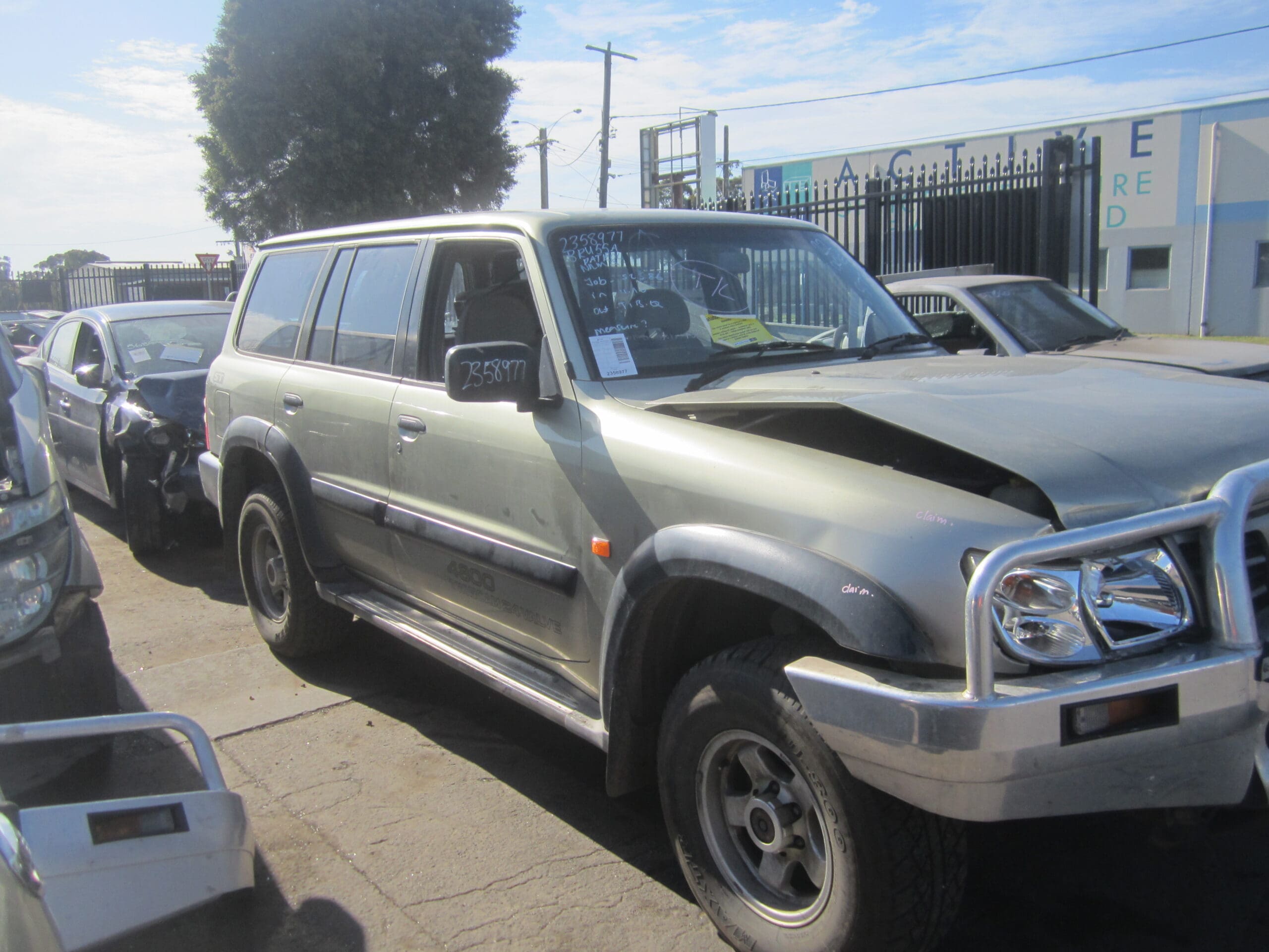 NISSAN PATROL Y61 WAGON TB48 AUTO 2003 WRECKING