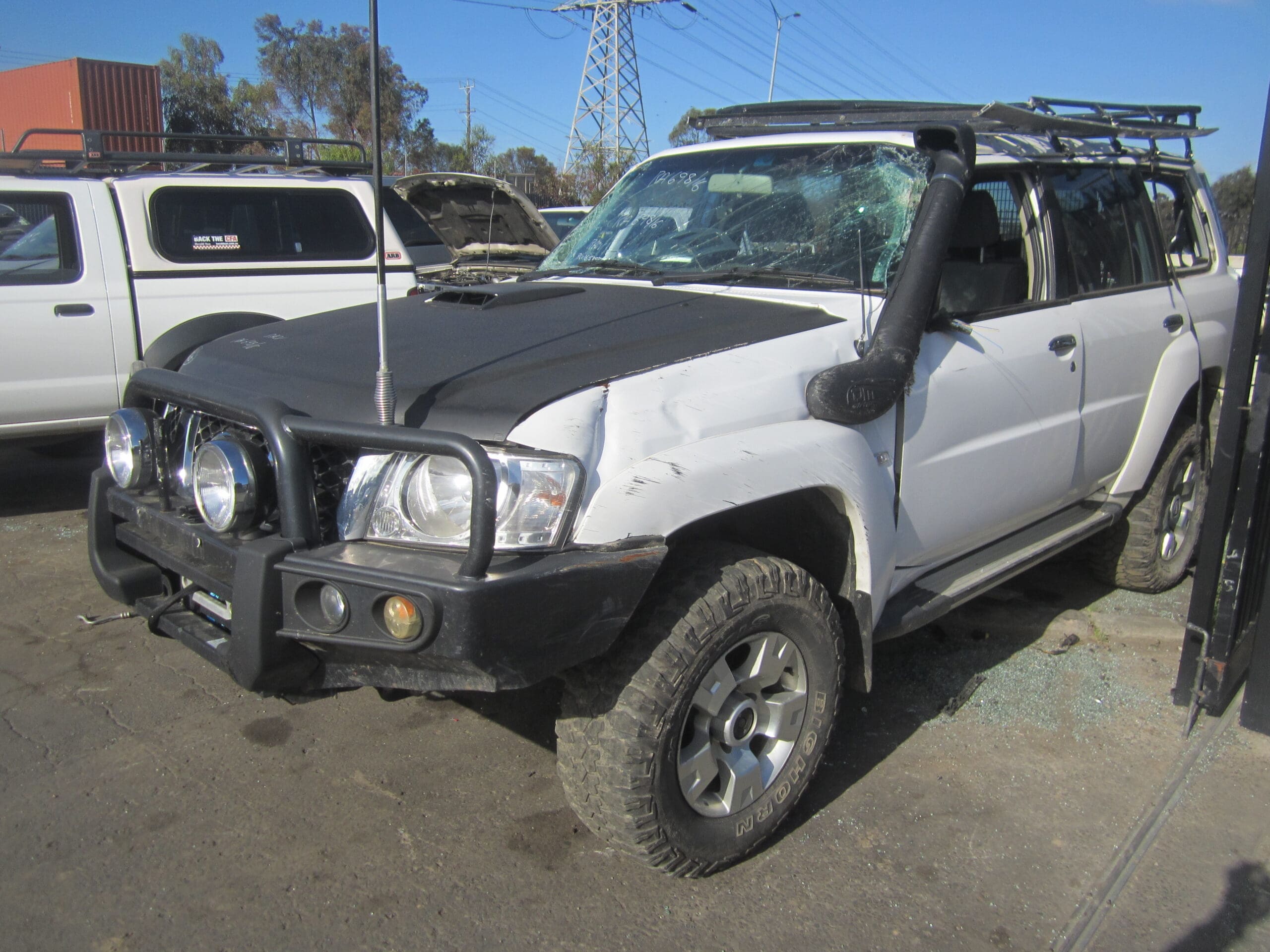 NISSAN PARTOL Y61 GU ZD30 COMMON RAIL TURBO DIESEL 2011 WRECKING