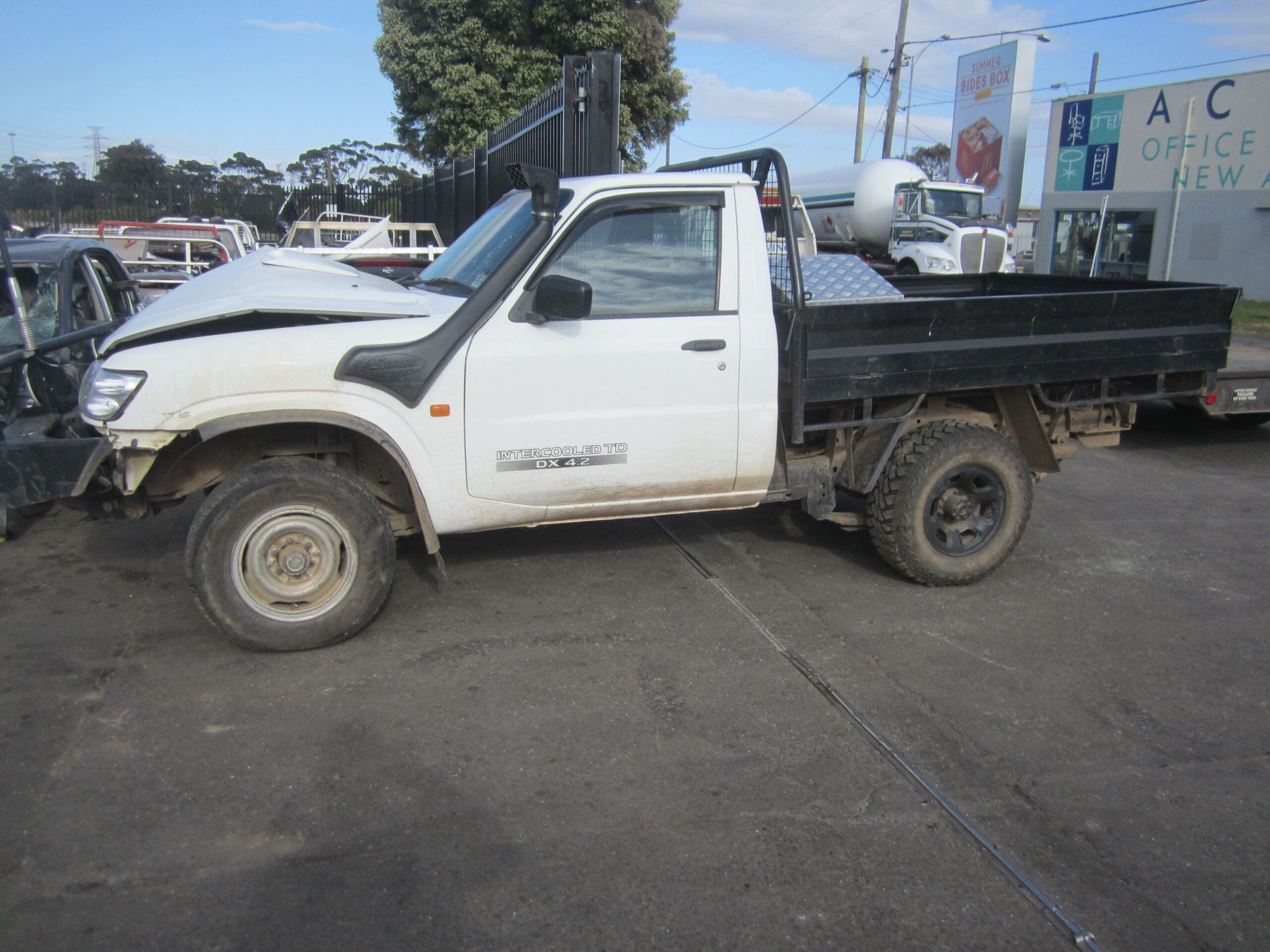 NISSAN PATROL Y61 GU DX UTE TD42 TURBO DIESEL INTERCOOLED WRECKING