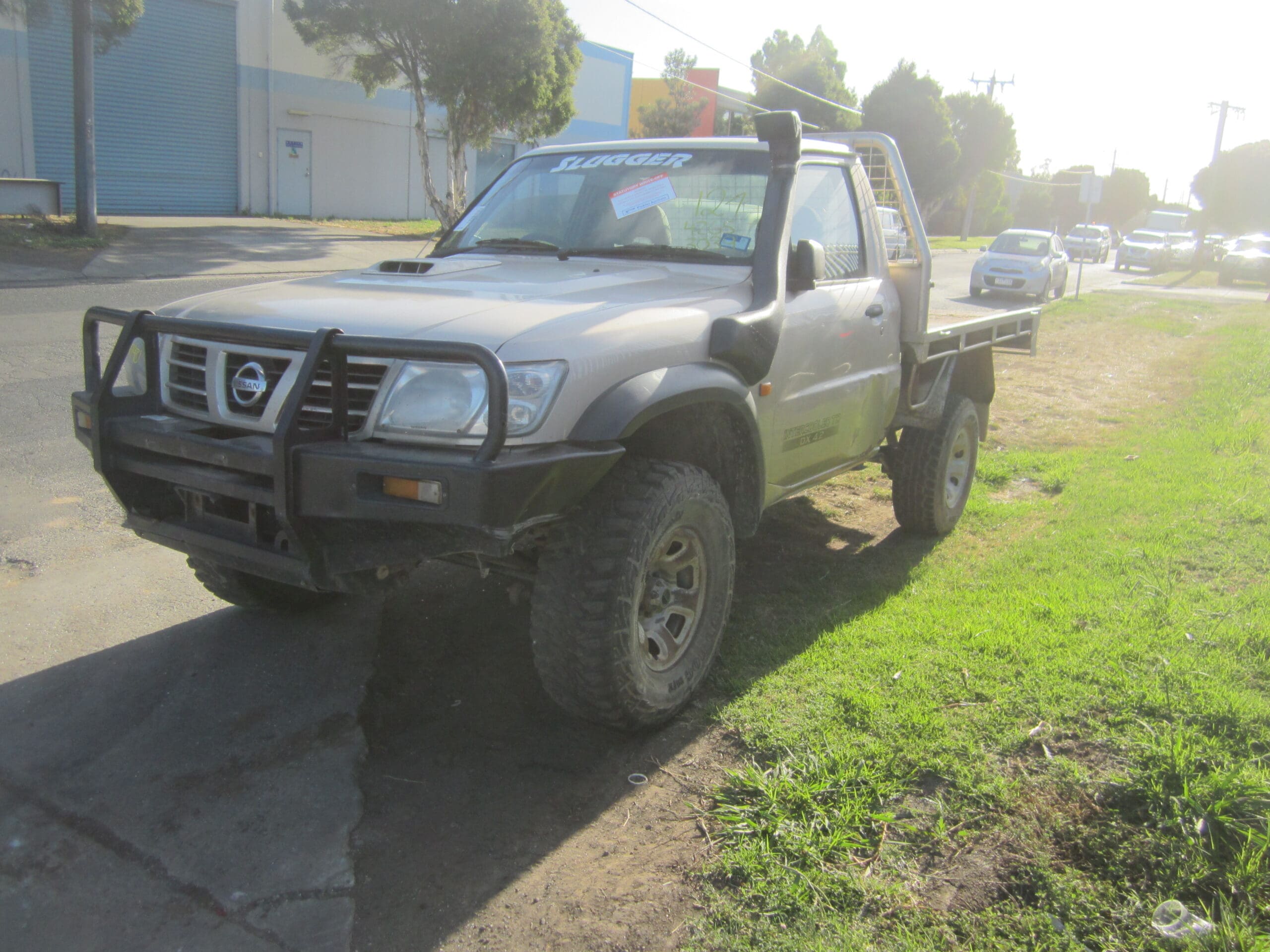 NISSAN PATROL Y61 GU CAB CHASSIS UTE TD42 TDI 2006 WRECKING