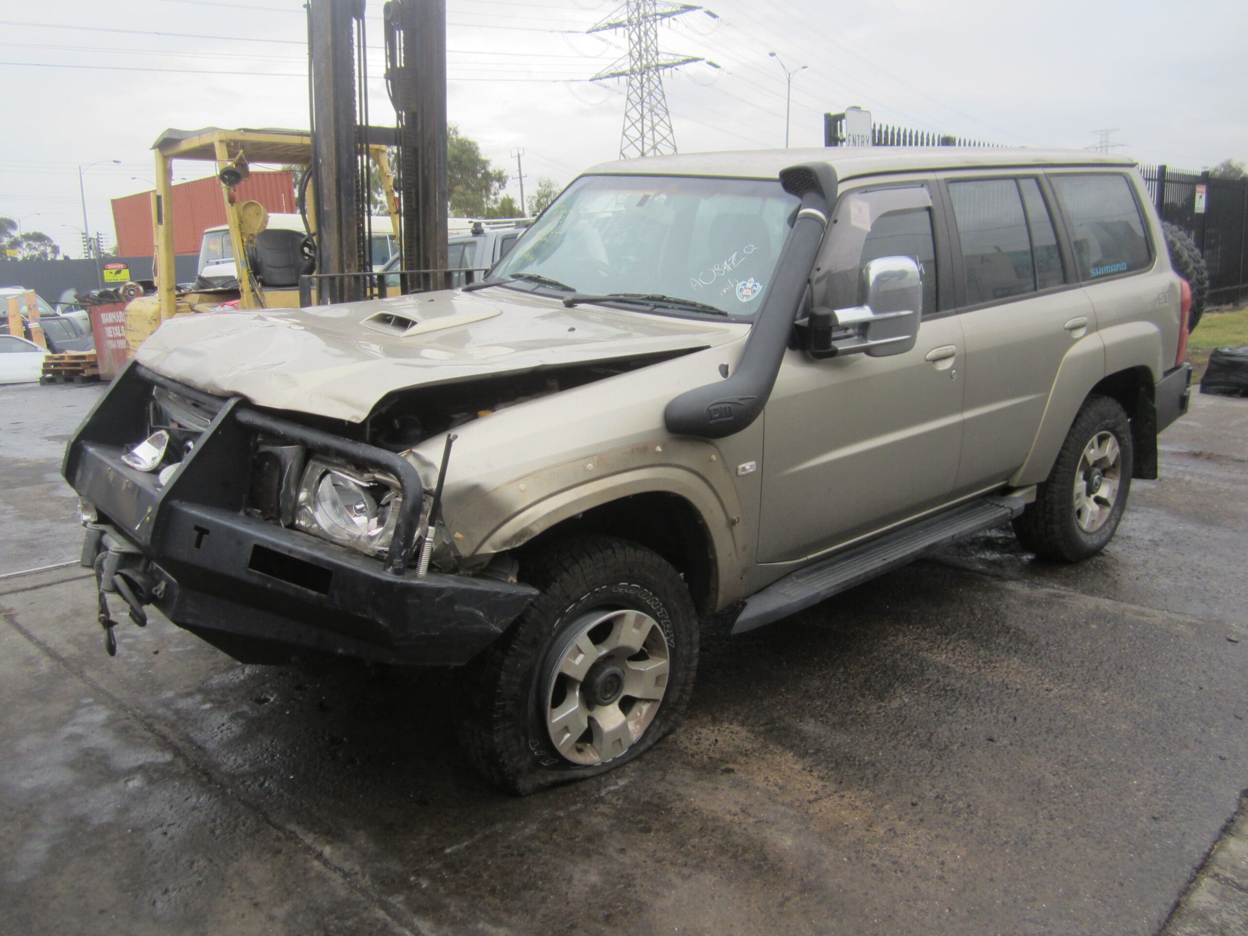 NISSAN PATROL Y61 ZD30 TURBO DIESEL 2006 WRECKING