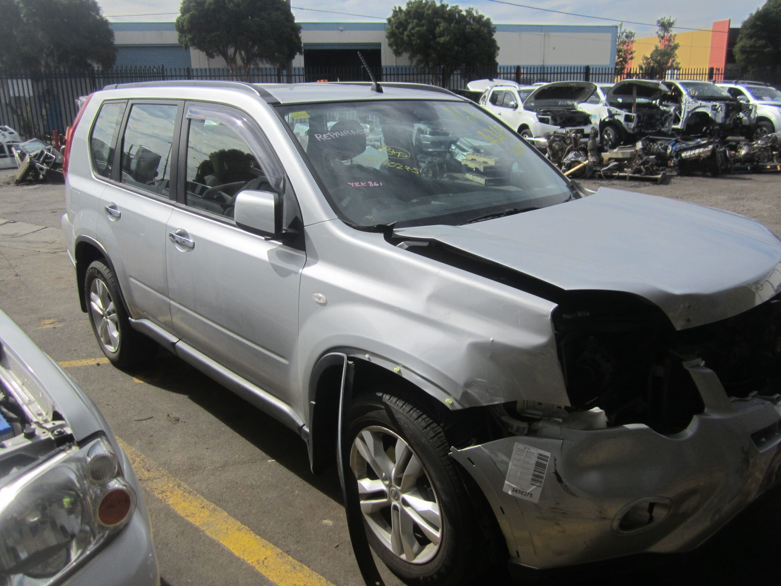 NISSAN X-TRAIL T31 ST 4X4 PETROL 2012 WRRECKING