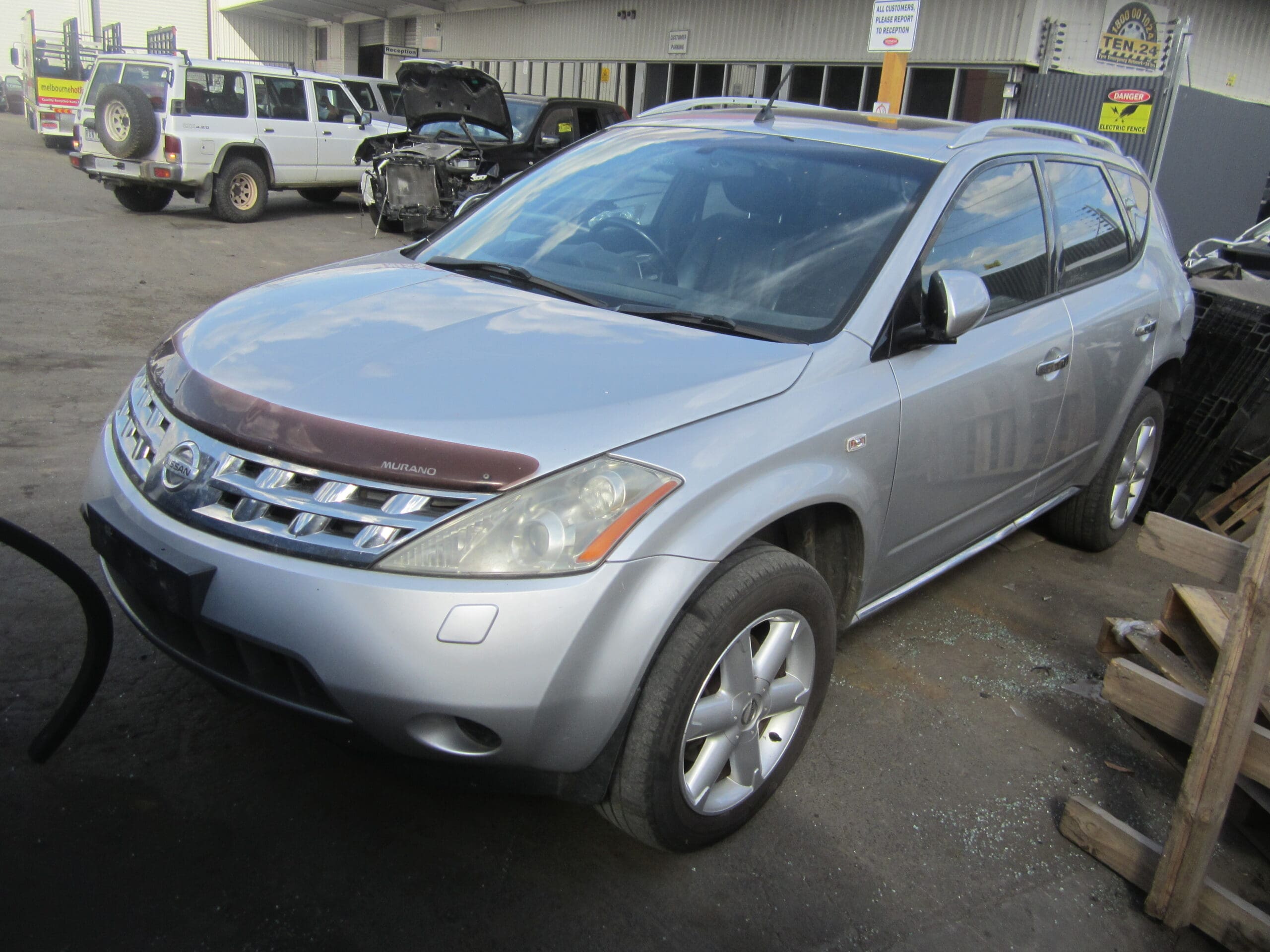 NISSAN MURANO Z50 AWD PETROL VQ35 AUTO 2007 WRECKING