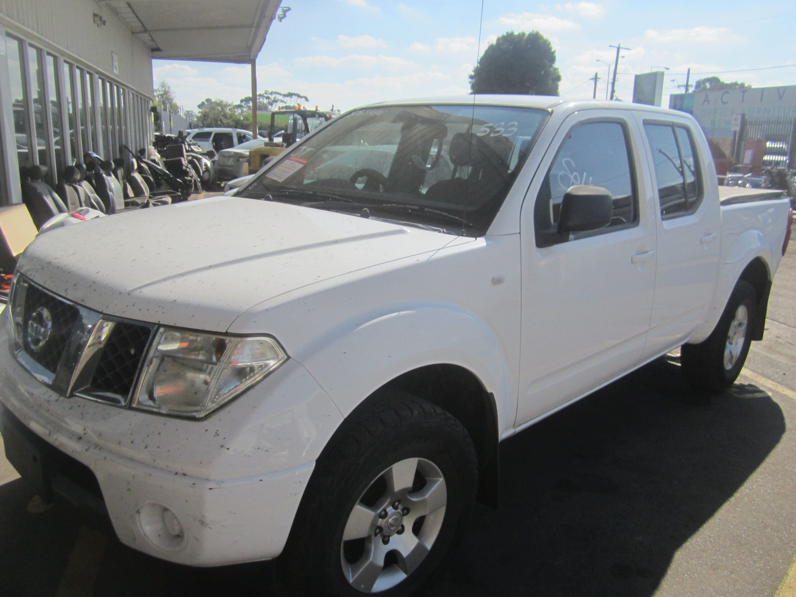 NISSAN NAVARA D40 DX MNT THAI YD25 DIESEL 2012 WRECKING