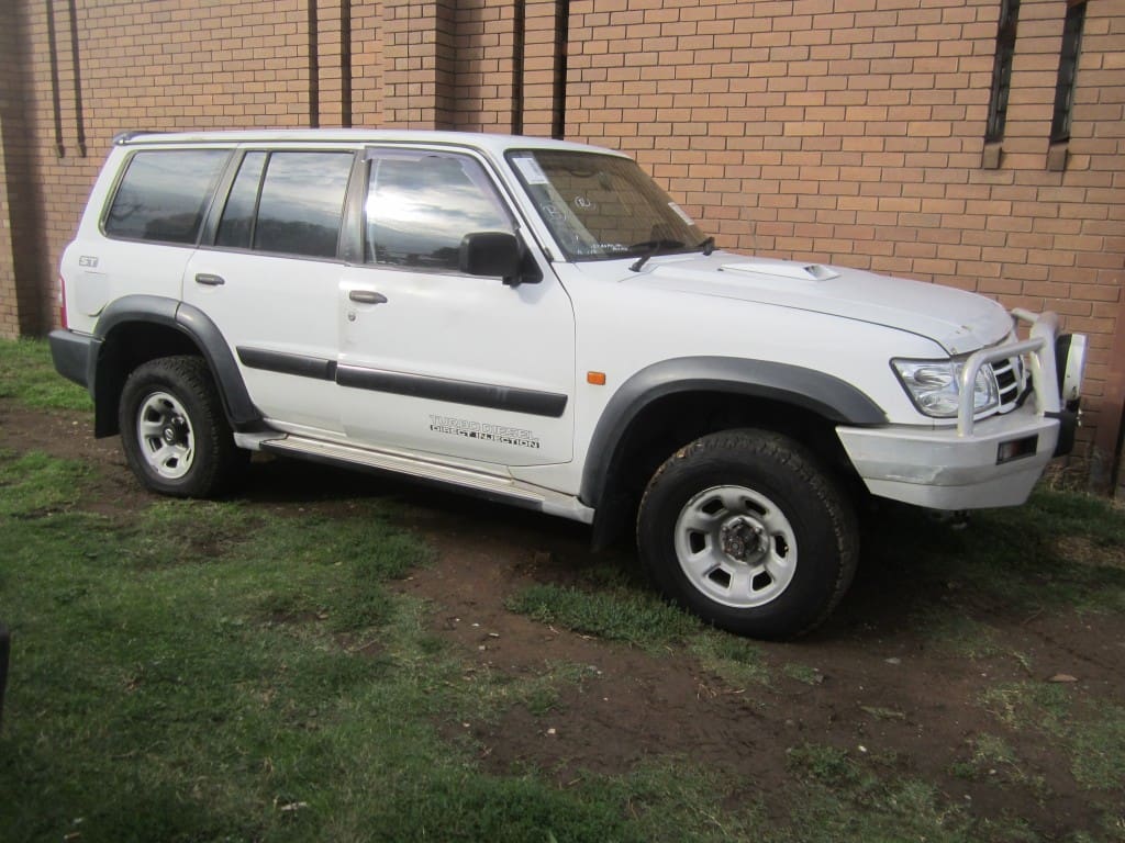 NISSAN PATROL Y61 GU WAGON ZD30 DIESEL 2003 WRECKING