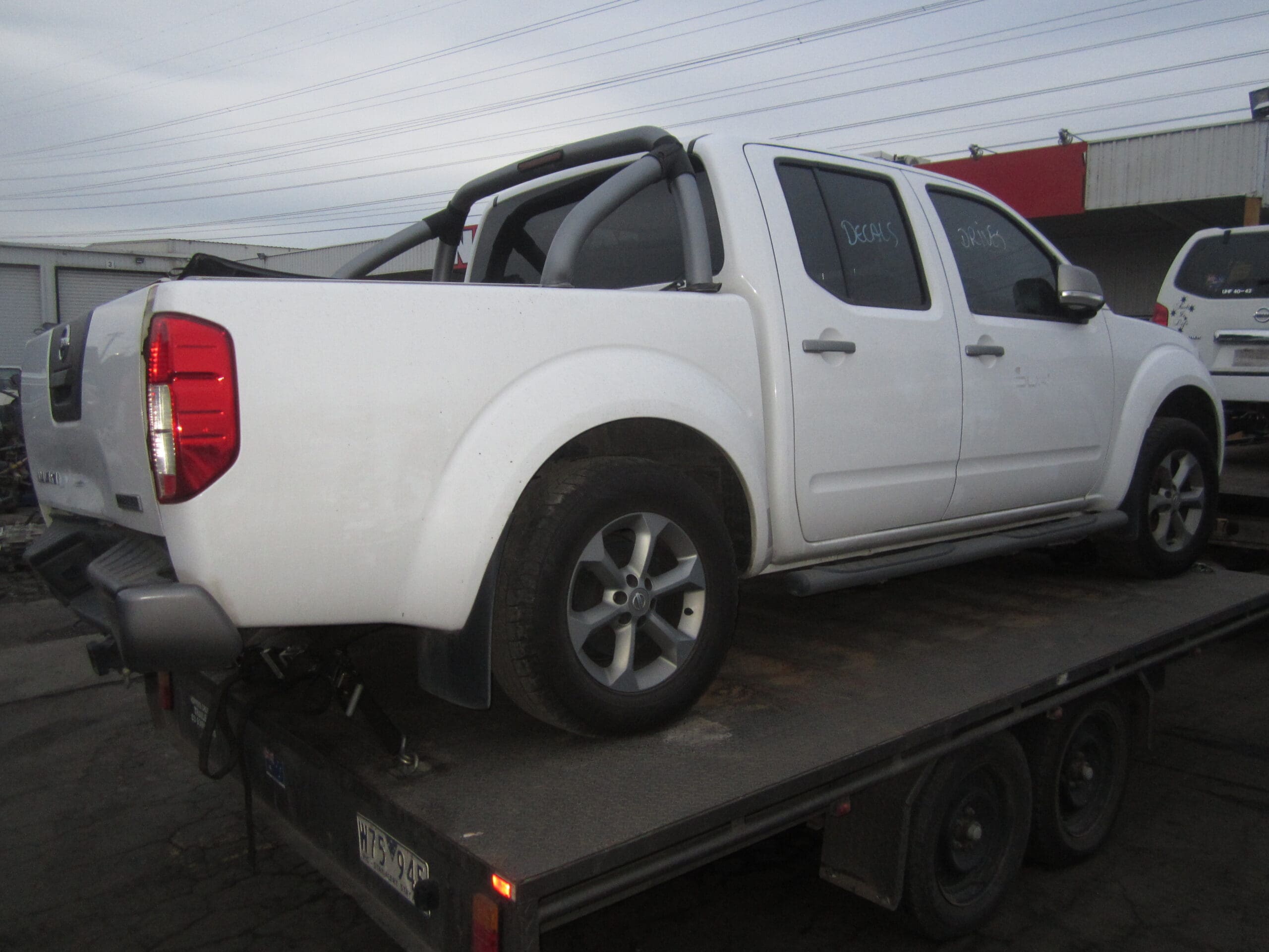 NISSAN NAVARA D40 VSK SPAIN YD25 DIESEL 2014 WRECKING
