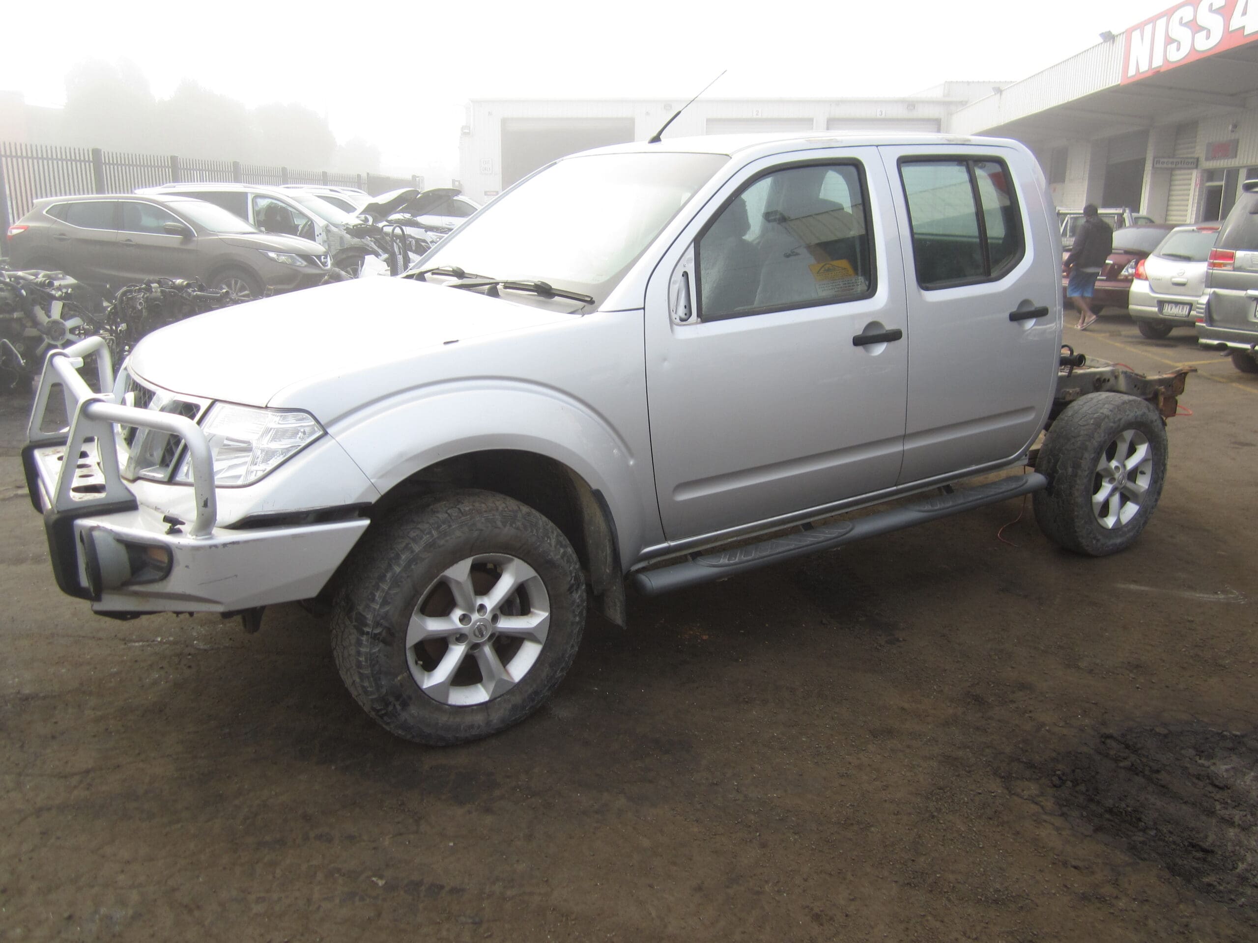 NISSAN NAVARA D40 VSK YD25 TURBO DIESEL 2012 WRECKING