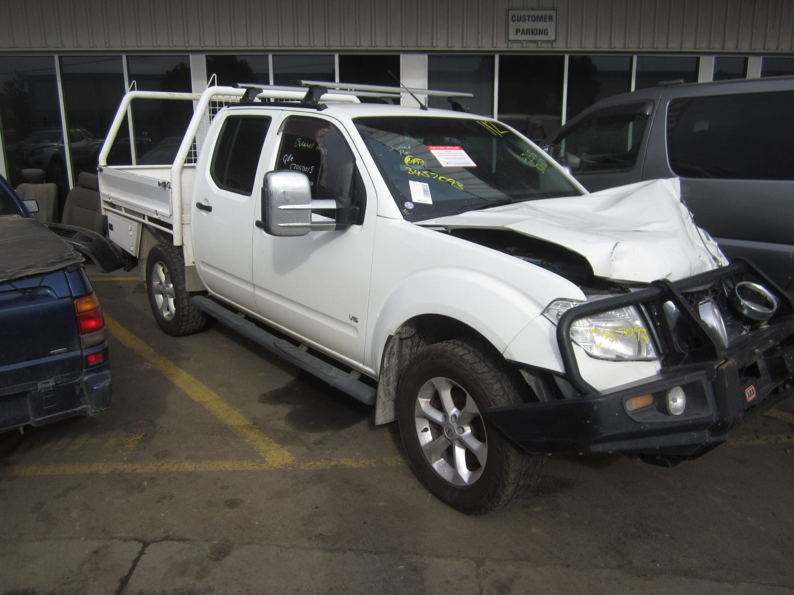 NISSAN NAVARA D40 VSK V9X V6 3L DIESEL 2012 WRECKING