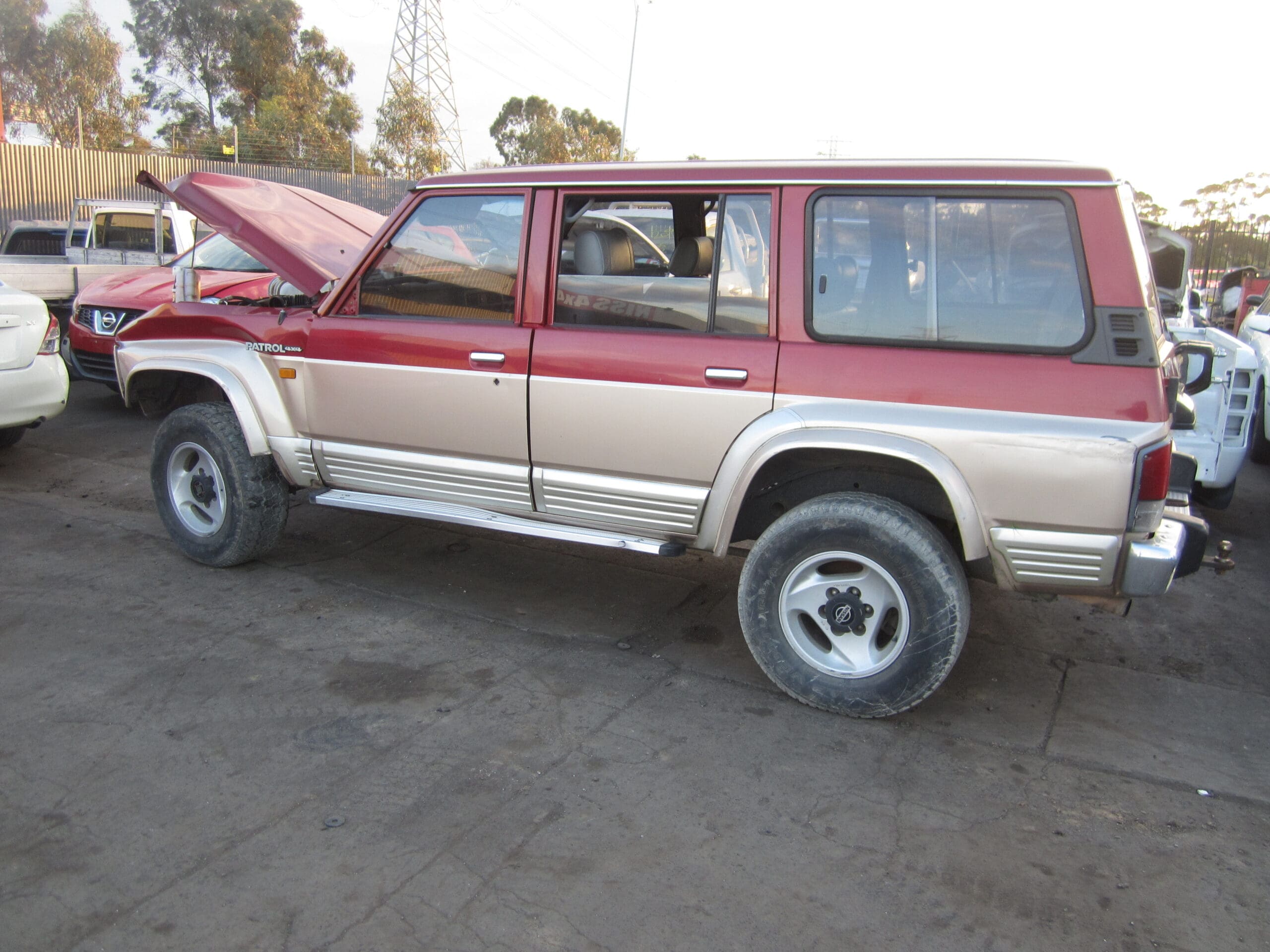 NISSAN PATROL GQ Y60 WAGON PETROL EFI 1994 WRECKING