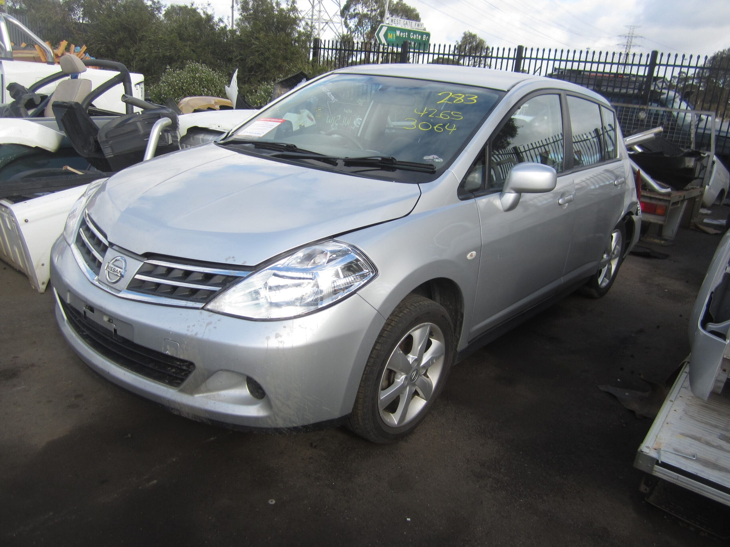 NISSAN TIIDA C11 HATCH 2012 WRECKING