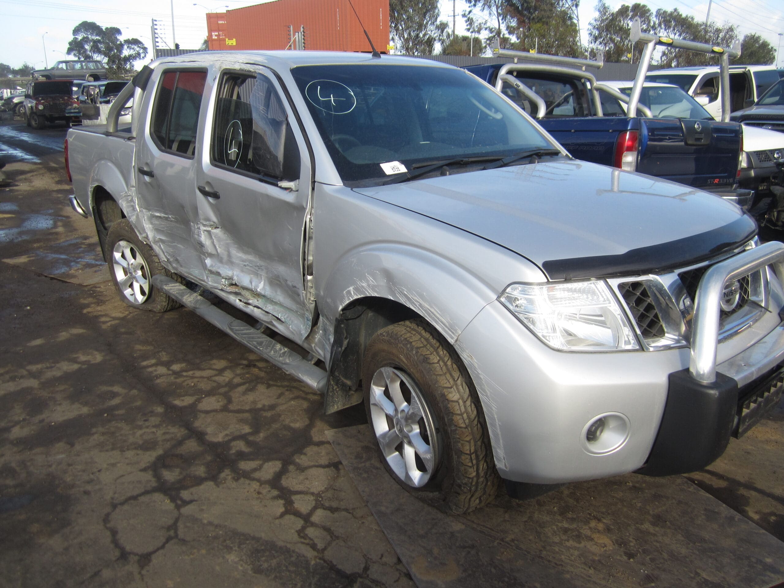 NISSAN NAVARA D40 VSK SPAIN 2012 WRECKING