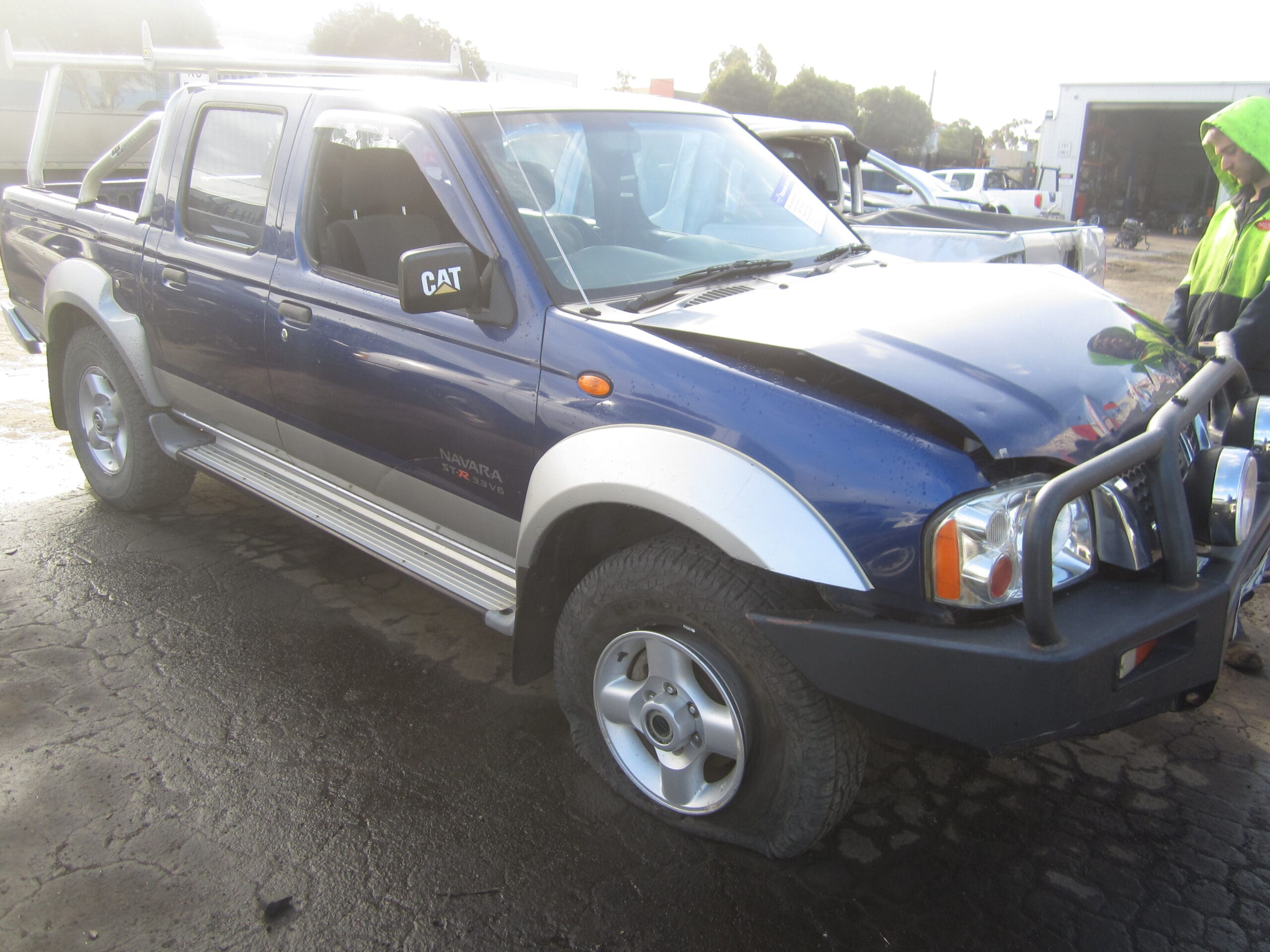 NISSAN NAVARA D22 ST-R 3.3 V6 PETROL 2004 WRECKING