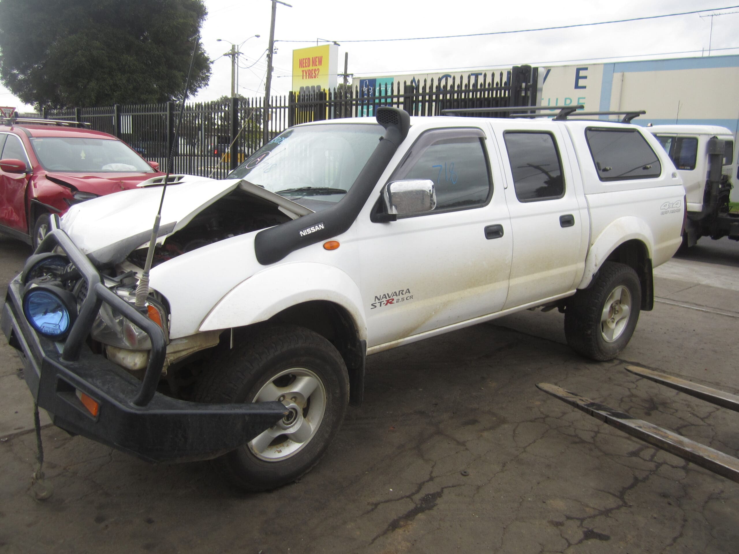NISSAN NAVARA D22 YD25 DIESEL DUALCAB 4X4 2009 WRECKING