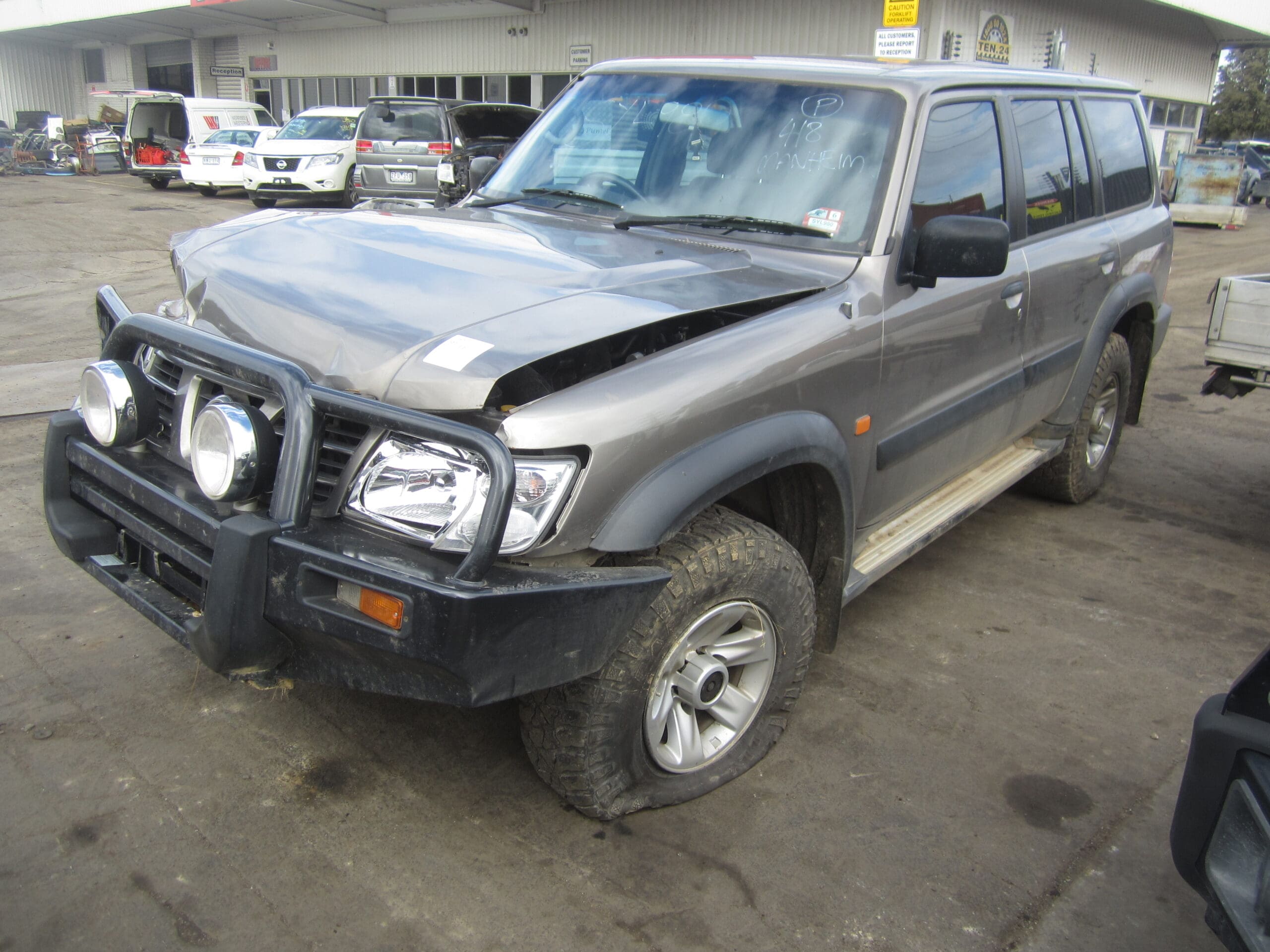 NISSAN PATROL Y61 WAGON TB48 WRECKING