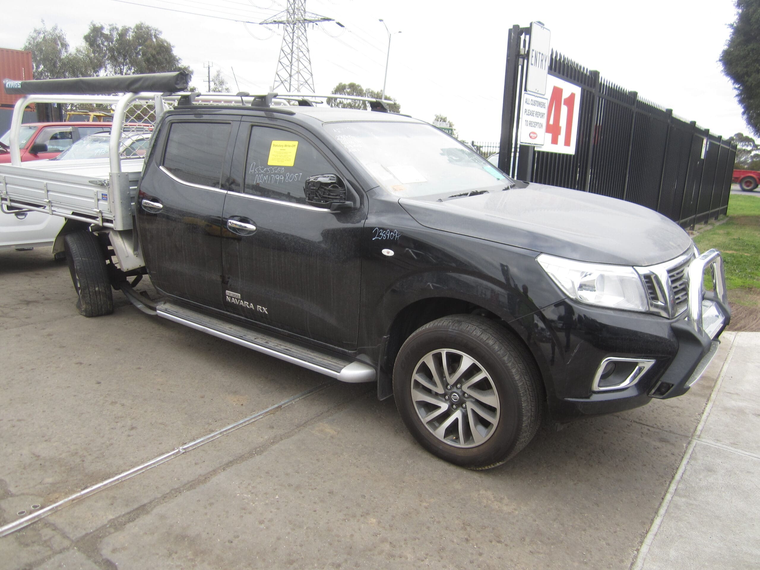 NISSAN NAVARA D23 NP300 RX 2.3 TURBO DIESEL 2016 WRECKING