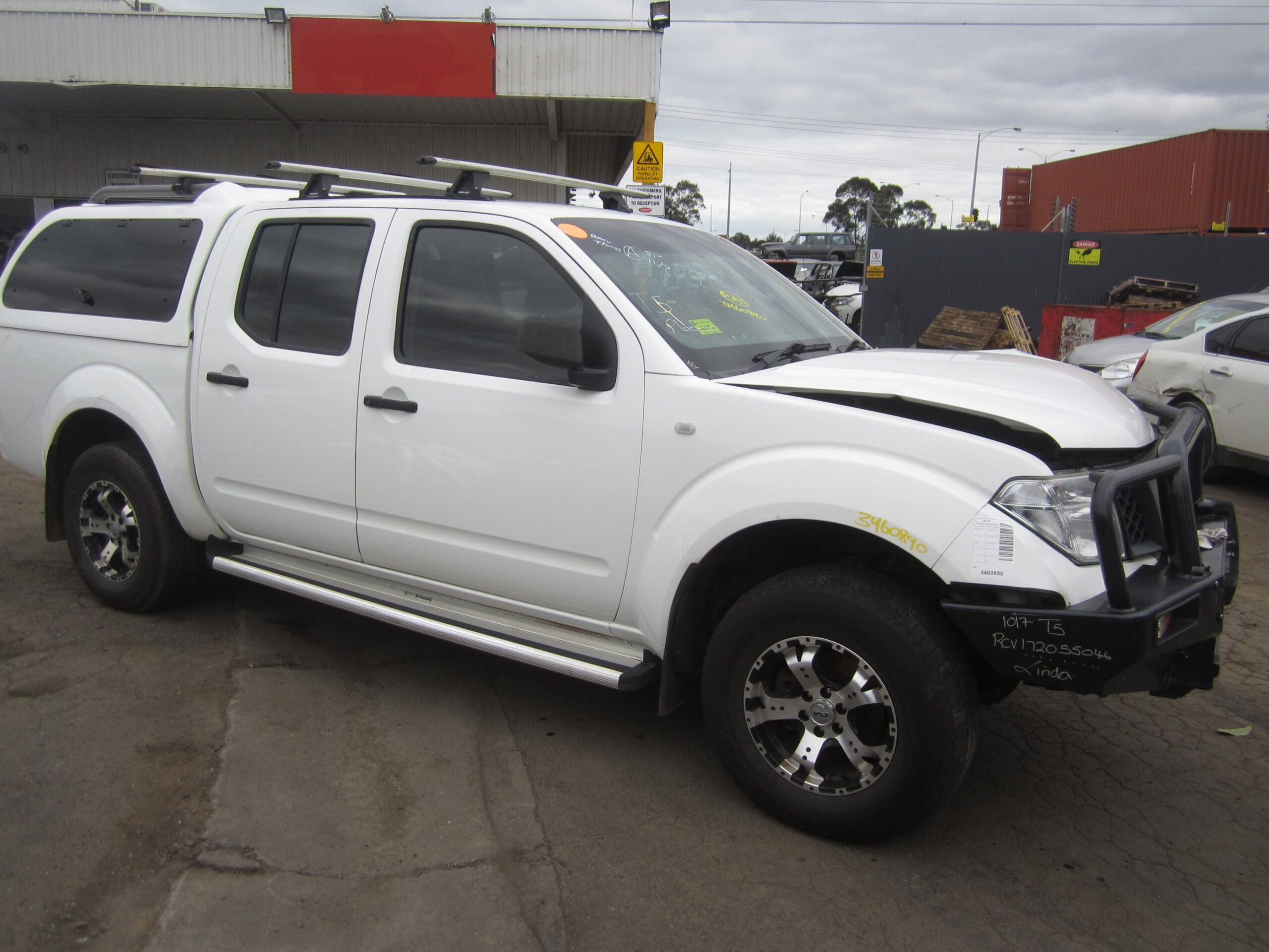 NISSAN NAVARA D40 MNT THATI YD25 DIESEL MANUAL 2009 WRECKING