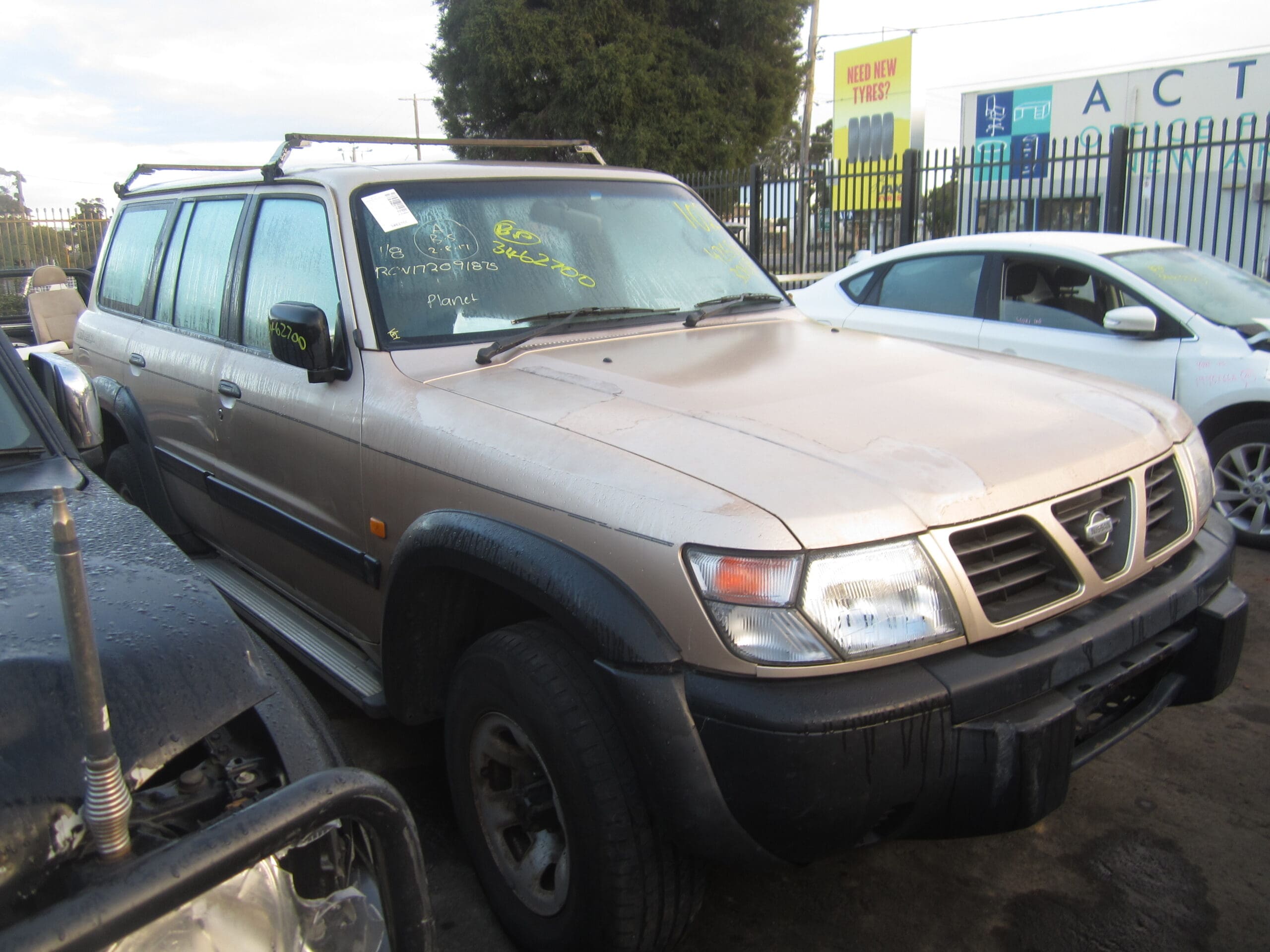 NISSAN PATROL Y61 GU TB45 PETROL 1999 WRECKING