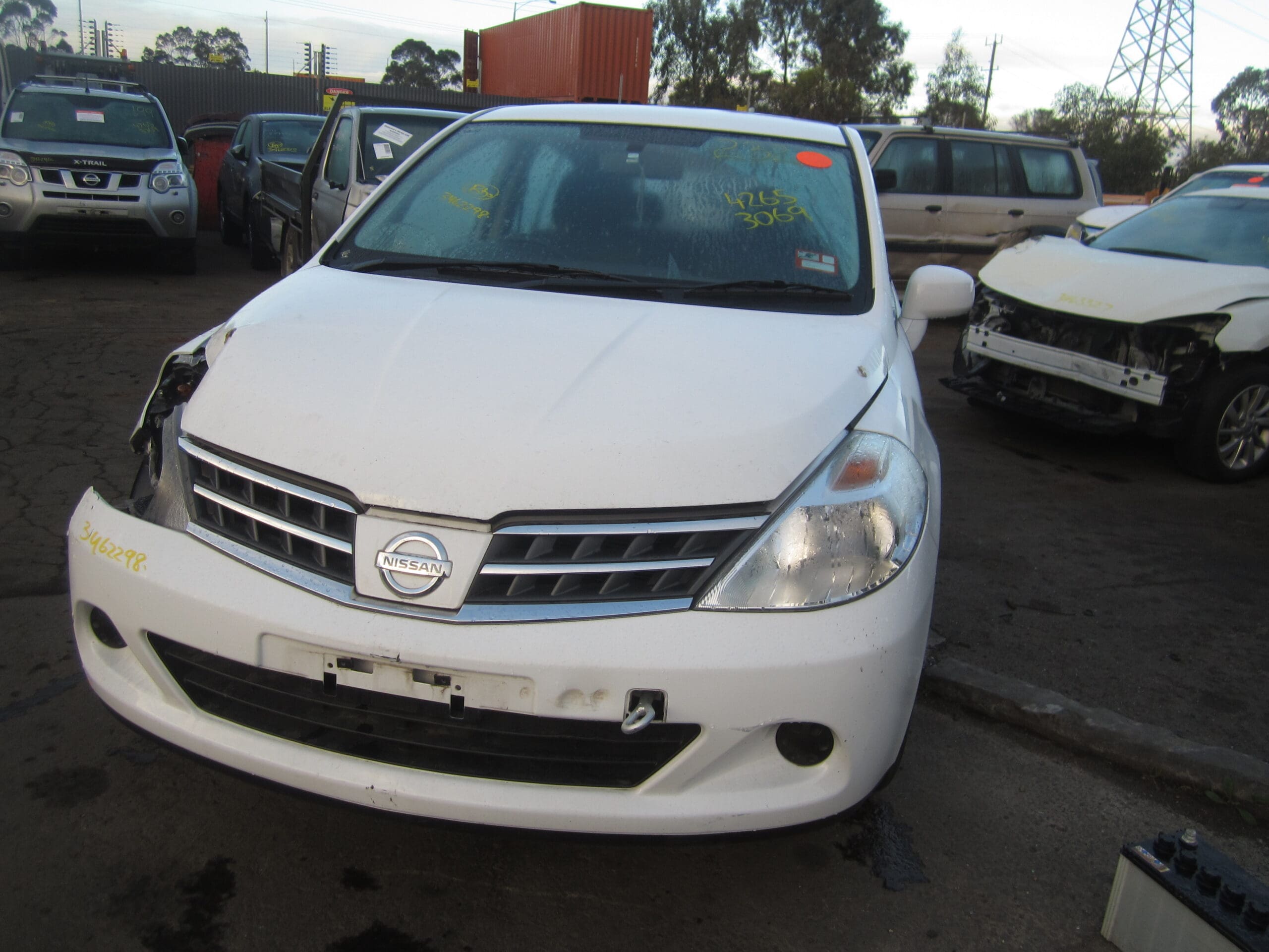 NISSAN TIIDA C11 ST HATCH 2012 WRECKING