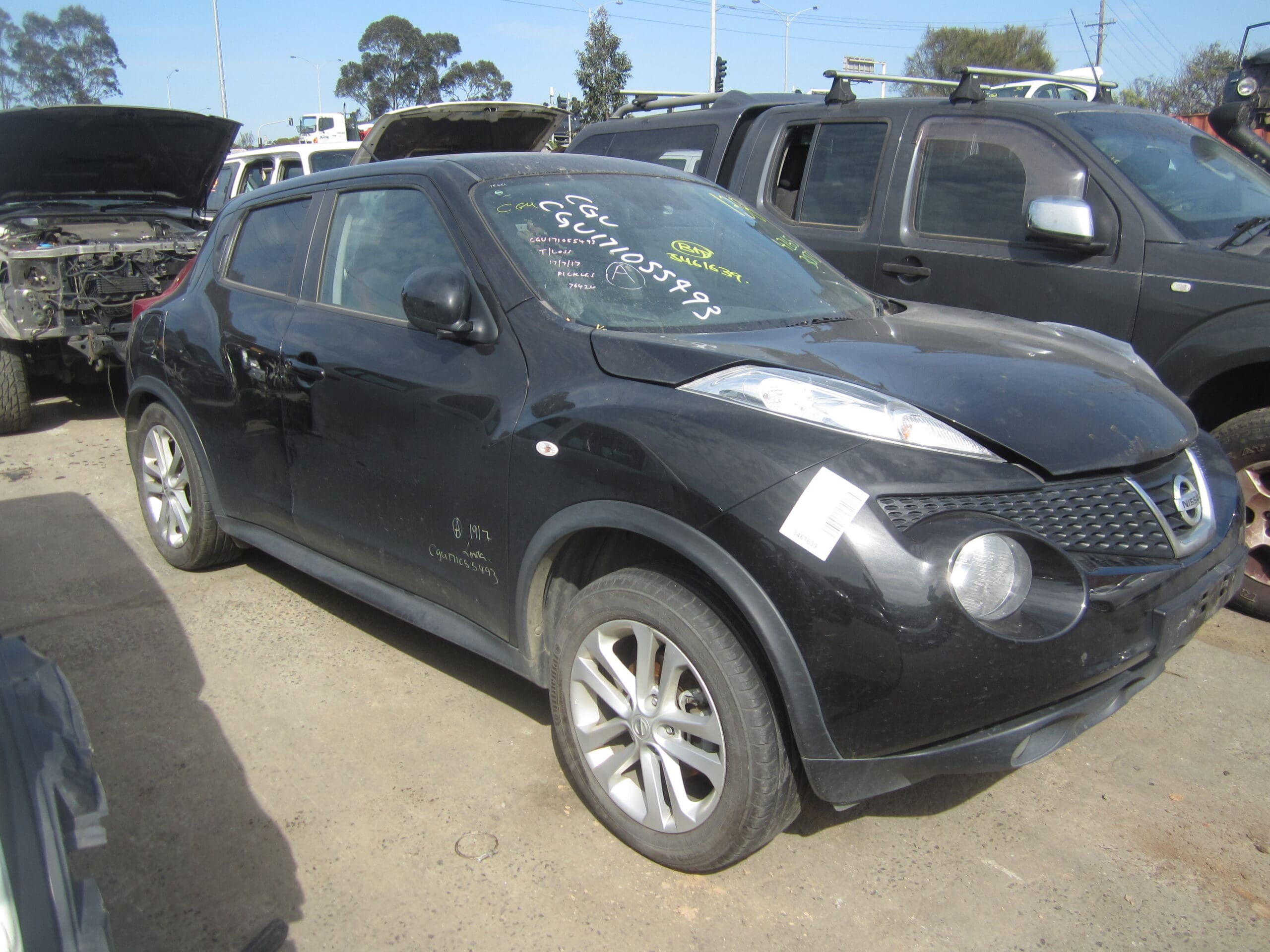 NISSAN JUKE F15 2014 WRECKING