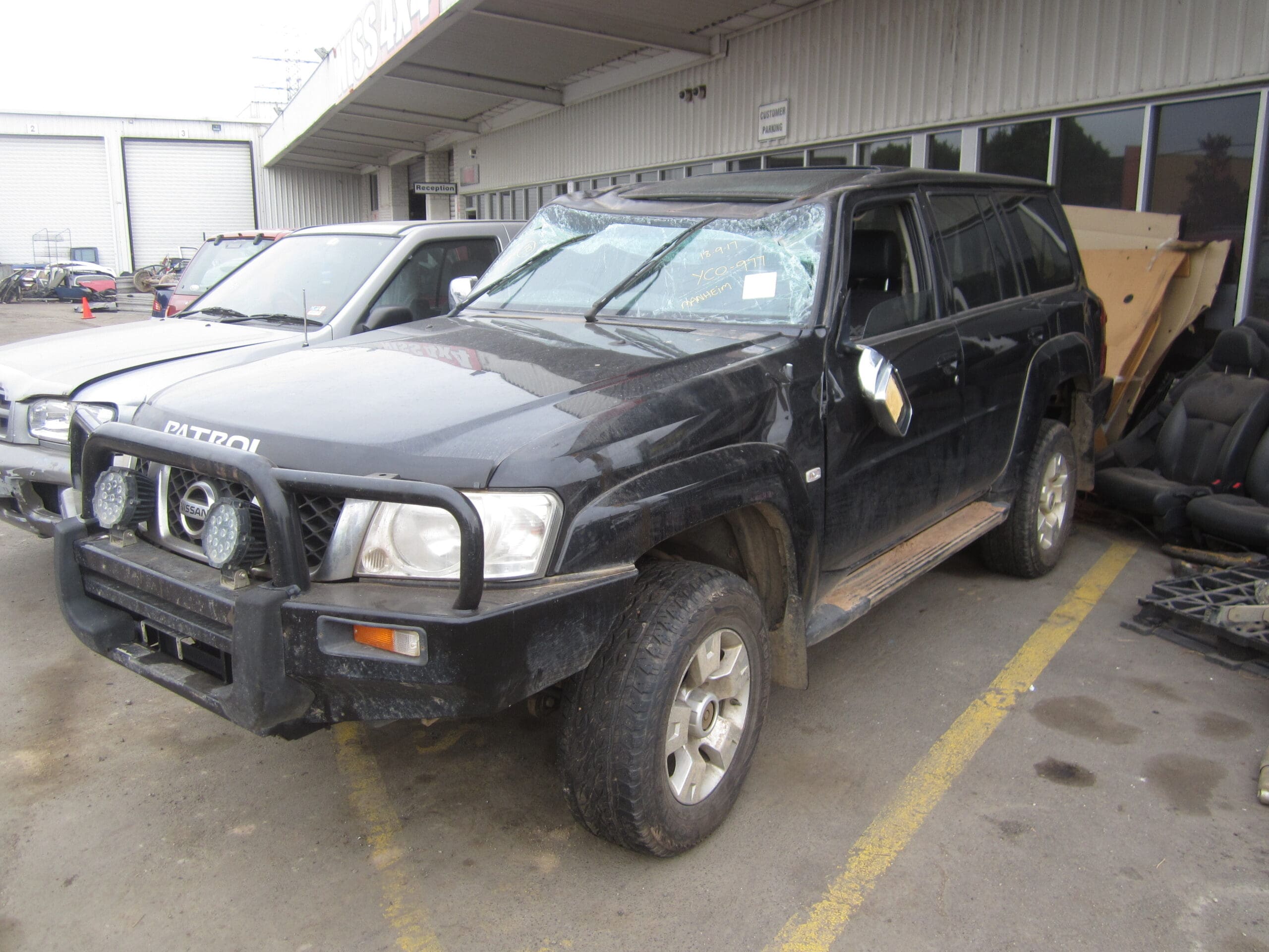 NISSAN PATROL Y61 GU WAGON TB48 AUTO Ti 2008 WRECKING