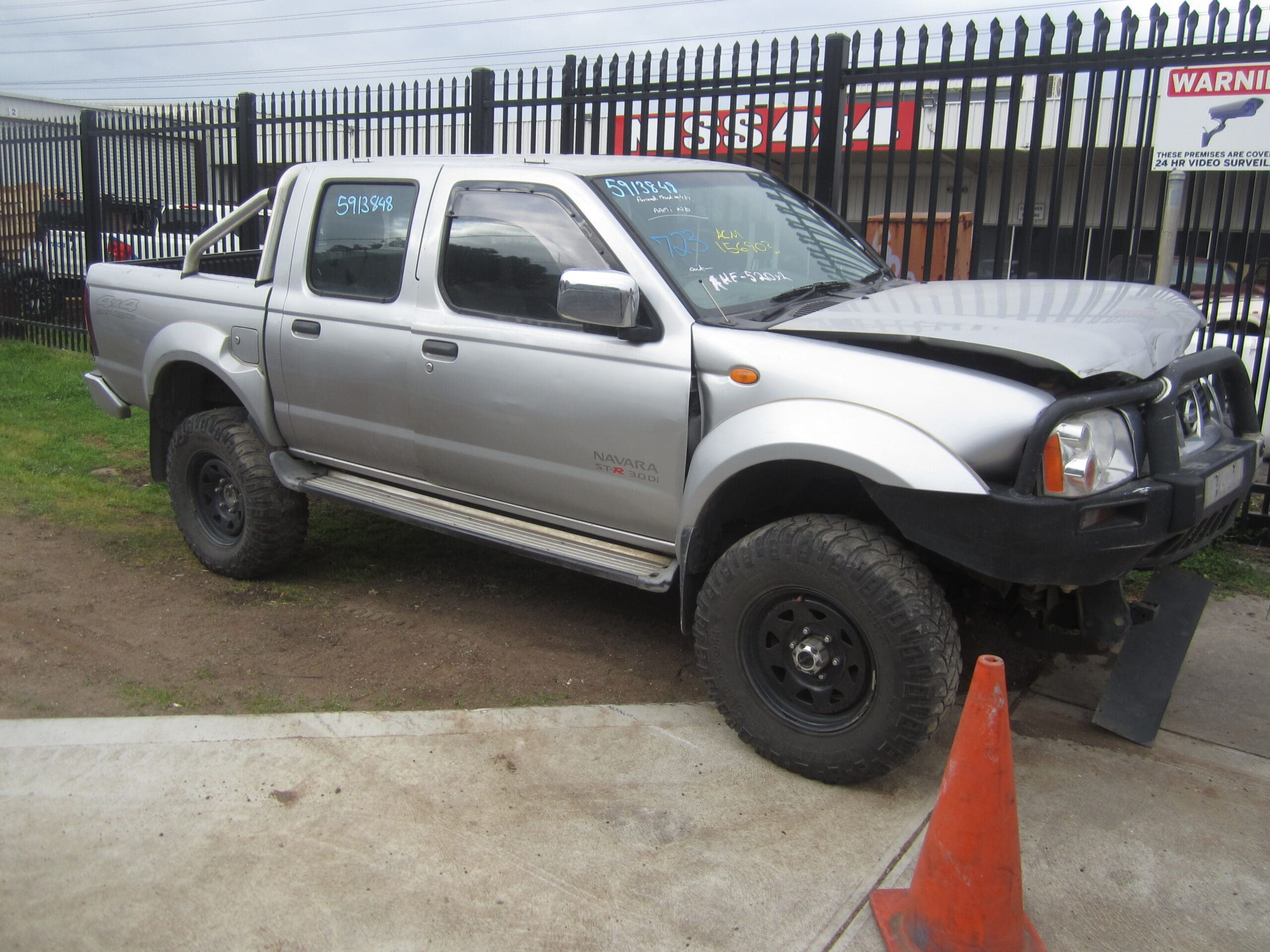 NISSAN NAVARA D22 ZD30 TURBO DIESEL 4X4 2005 WRECKING