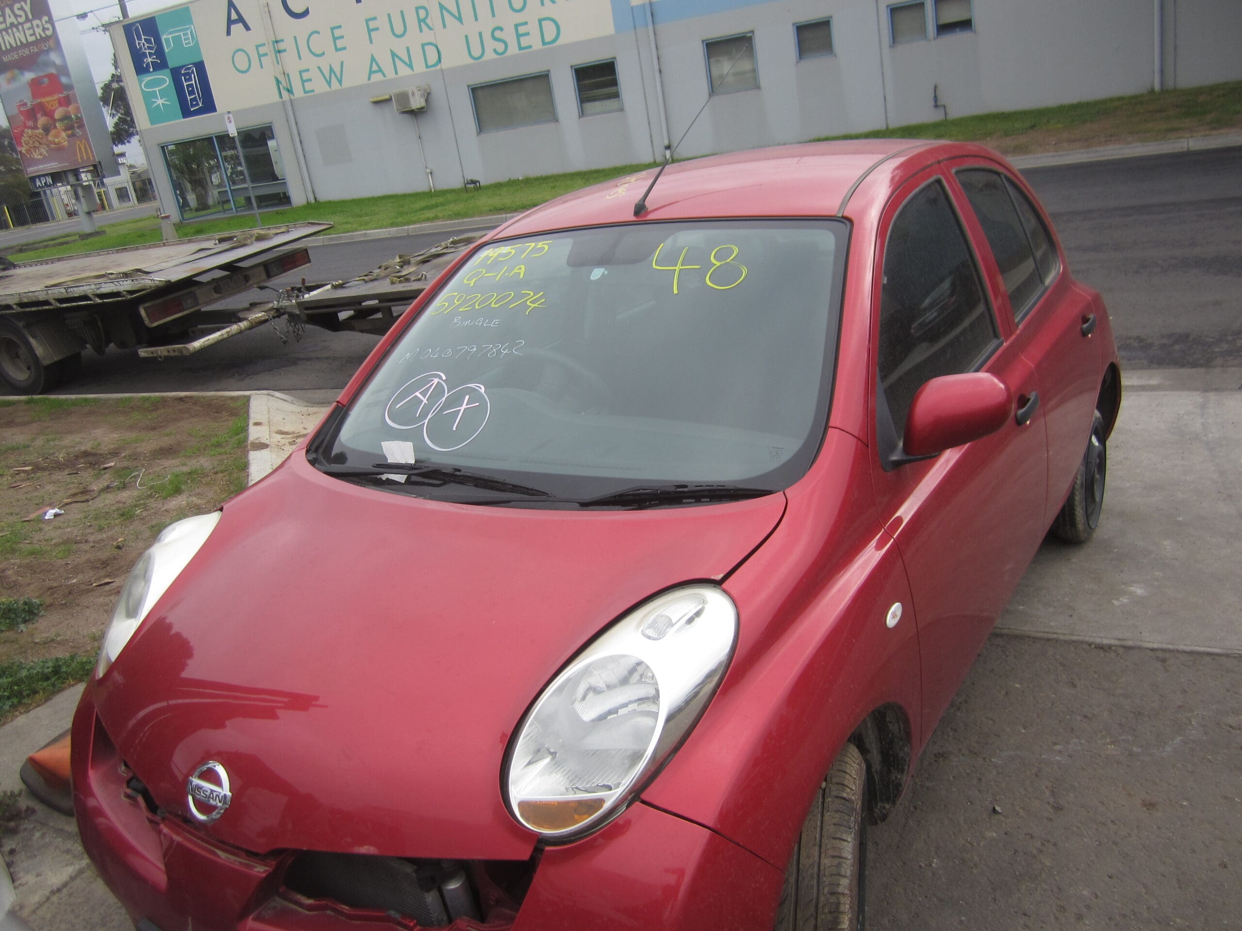 NISSAN MICRA K12 HATCH 2009 WRECKING