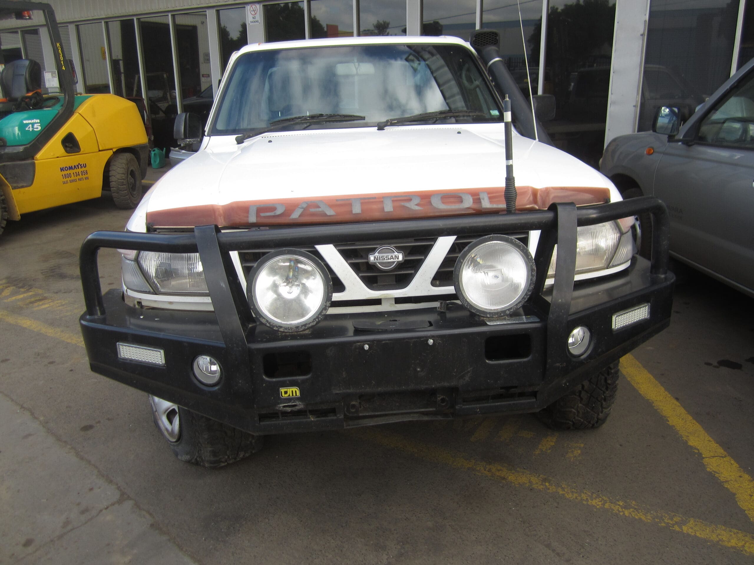 NISSAN PATROL Y61 UTE 4.2 TURBO DIESEL 2000 WRECKING