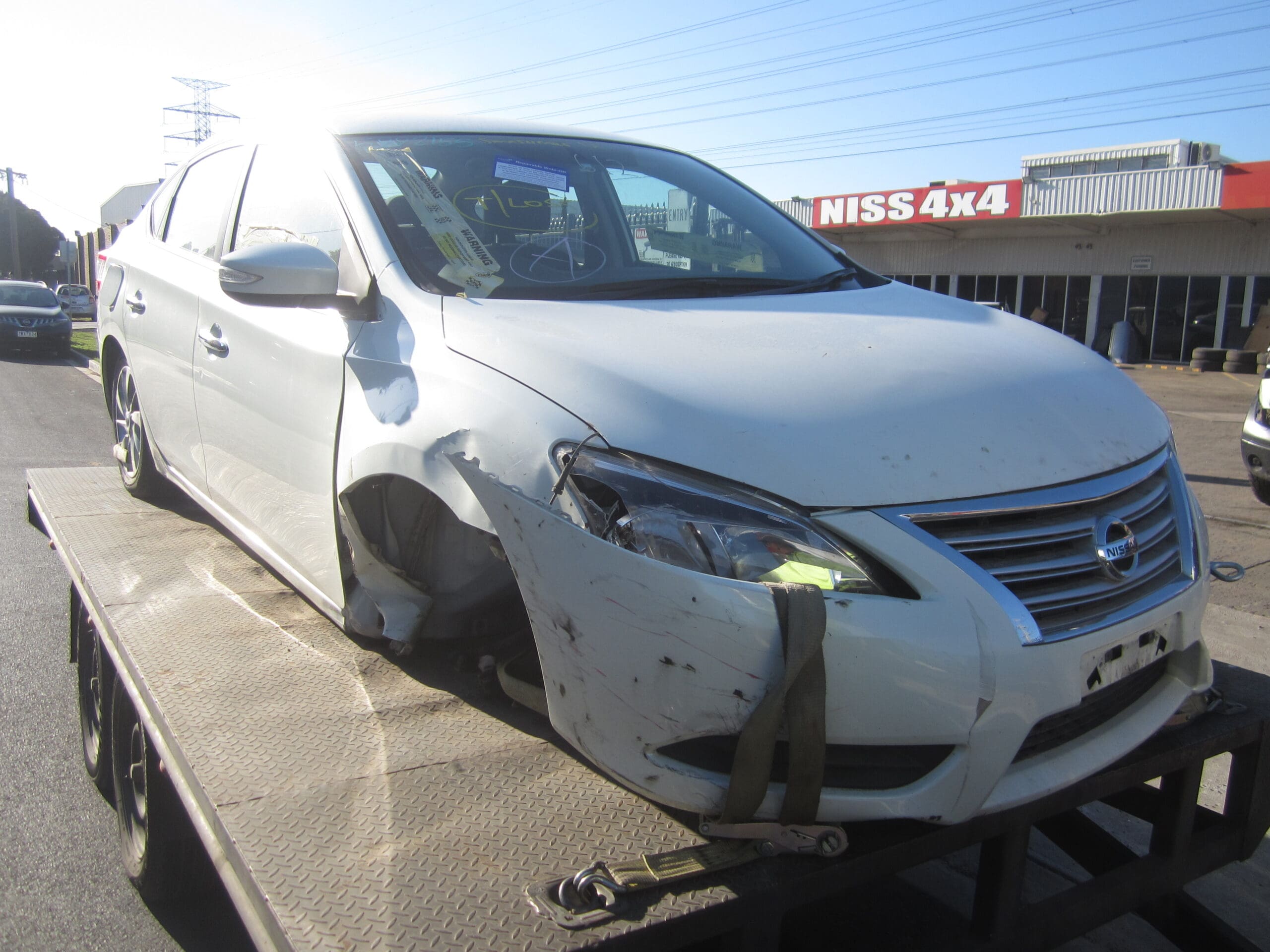 NISSAN PULSAR B17 ST SEDAN 1.8 AUTO 2015 WRECKING