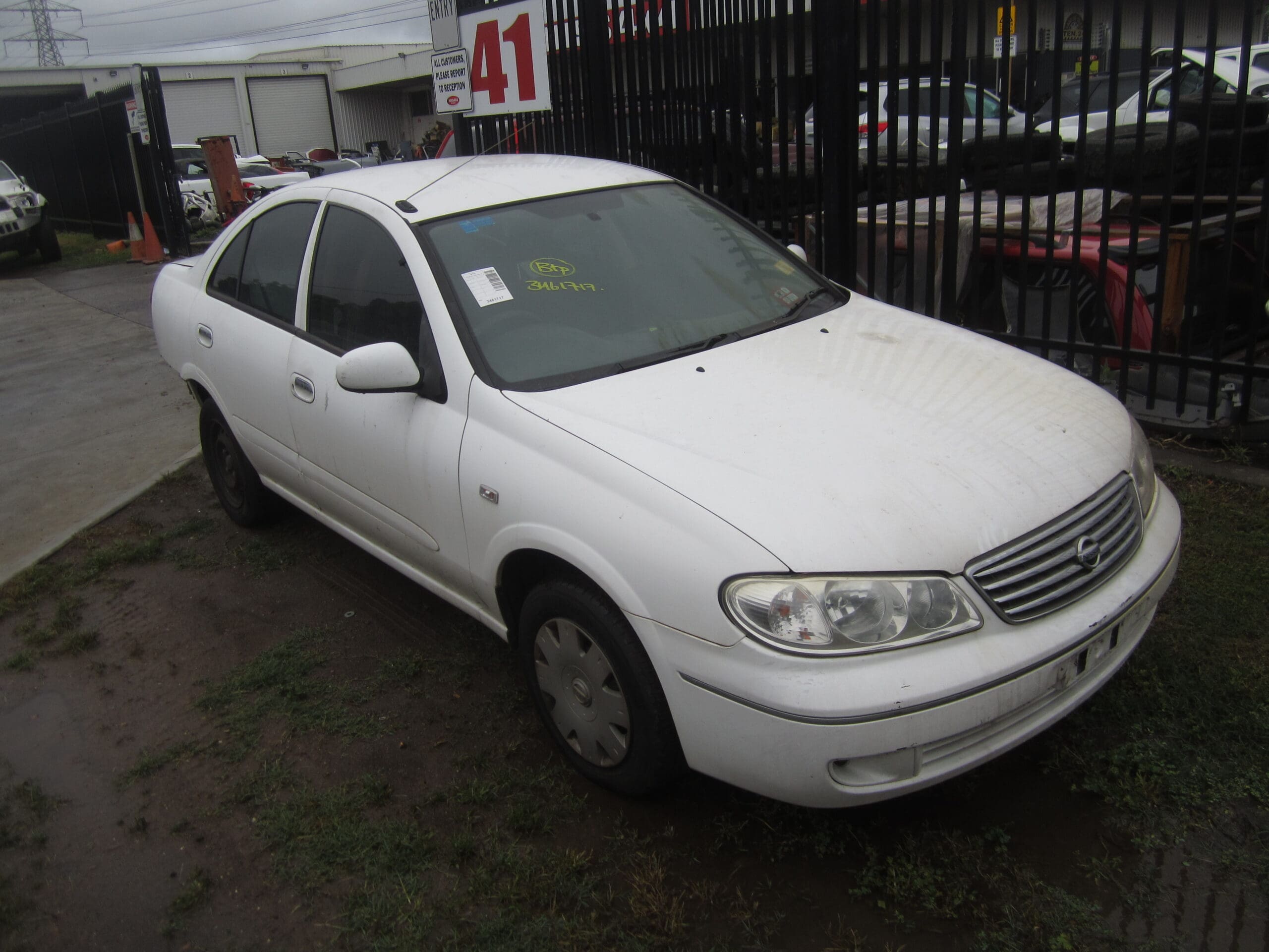 NISSAN PULSAR N16 SEDAN 1.8 AUTO 2004 WRECKING