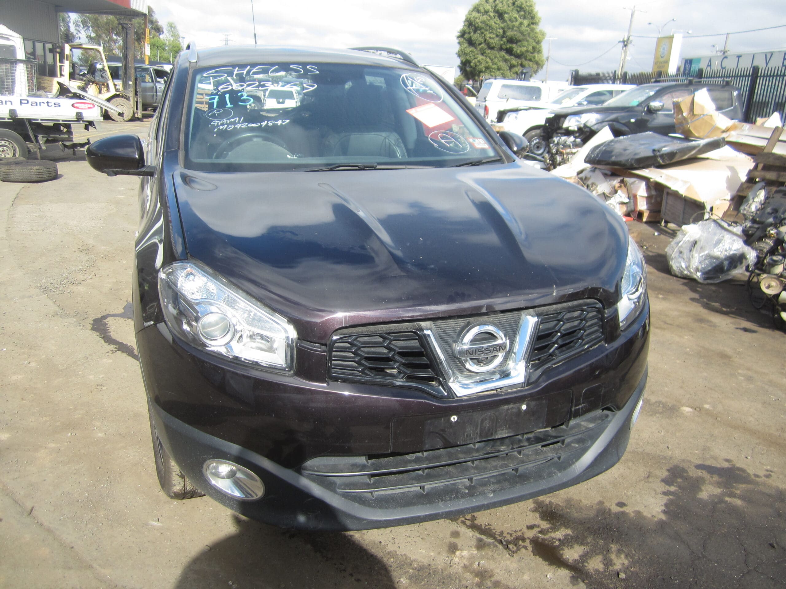NISSAN DUALIS +2 J10 7 SEATS PETROL AUTO 2012 WRECKING