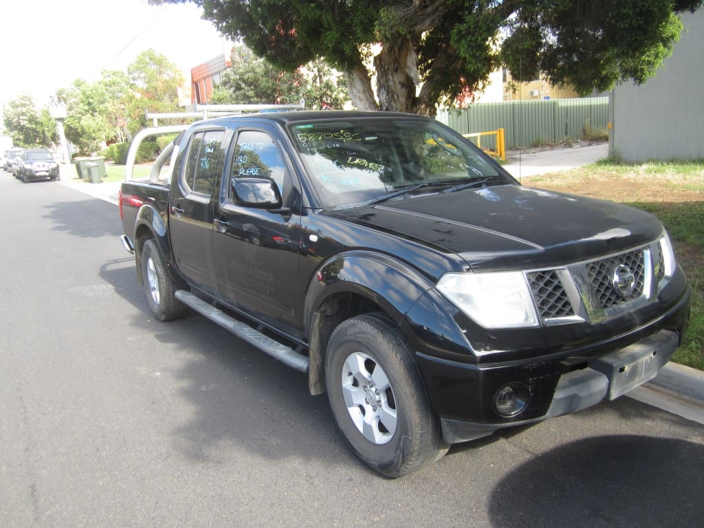 NISSAN NAVARA D40 MNT THAI YD25 TURBO DIESEL 2012 WRECKING