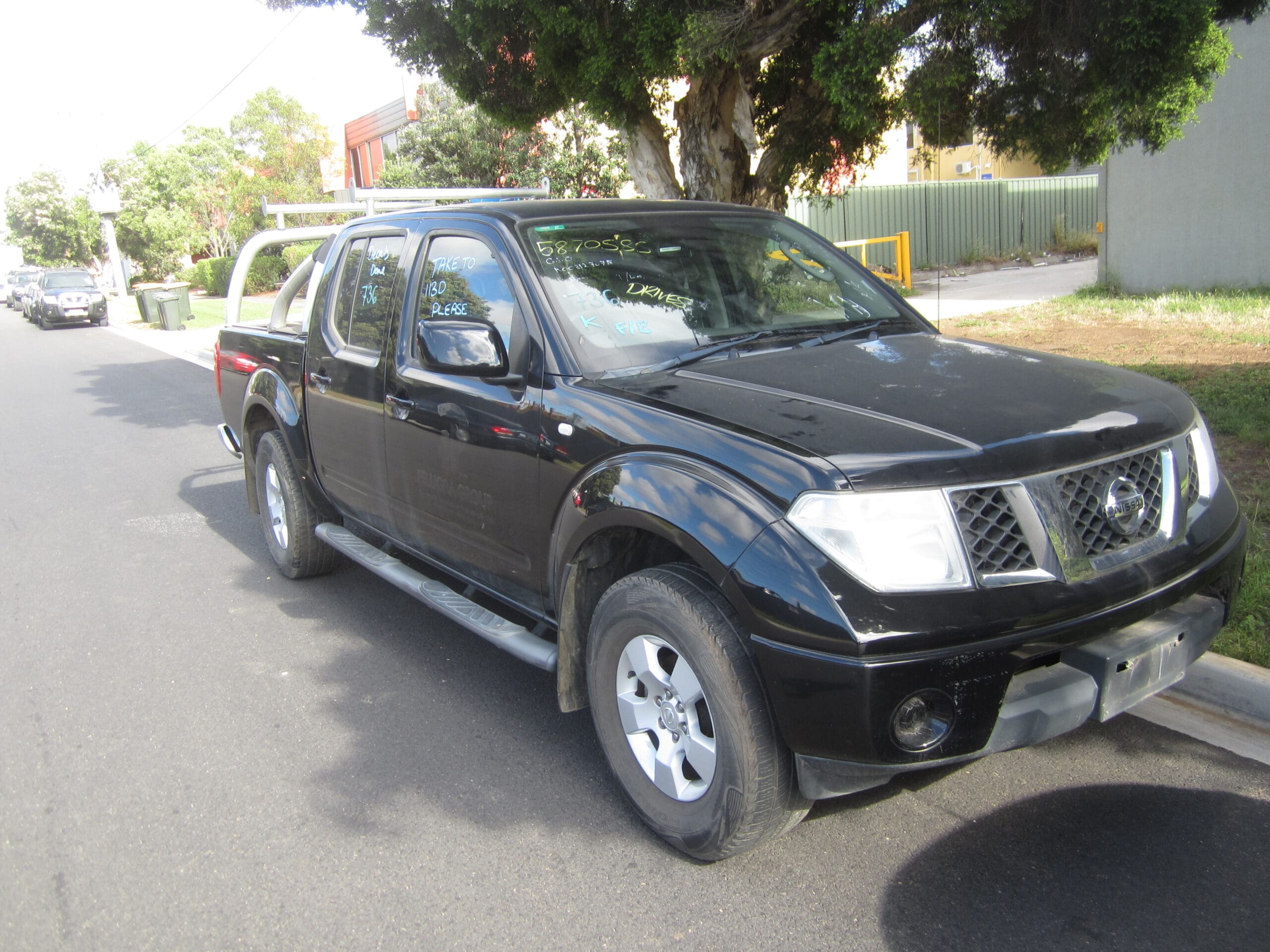 NISSAN NAVARA D40 MNT THAI YD25 TURBO DIESEL 2012 WRECKING