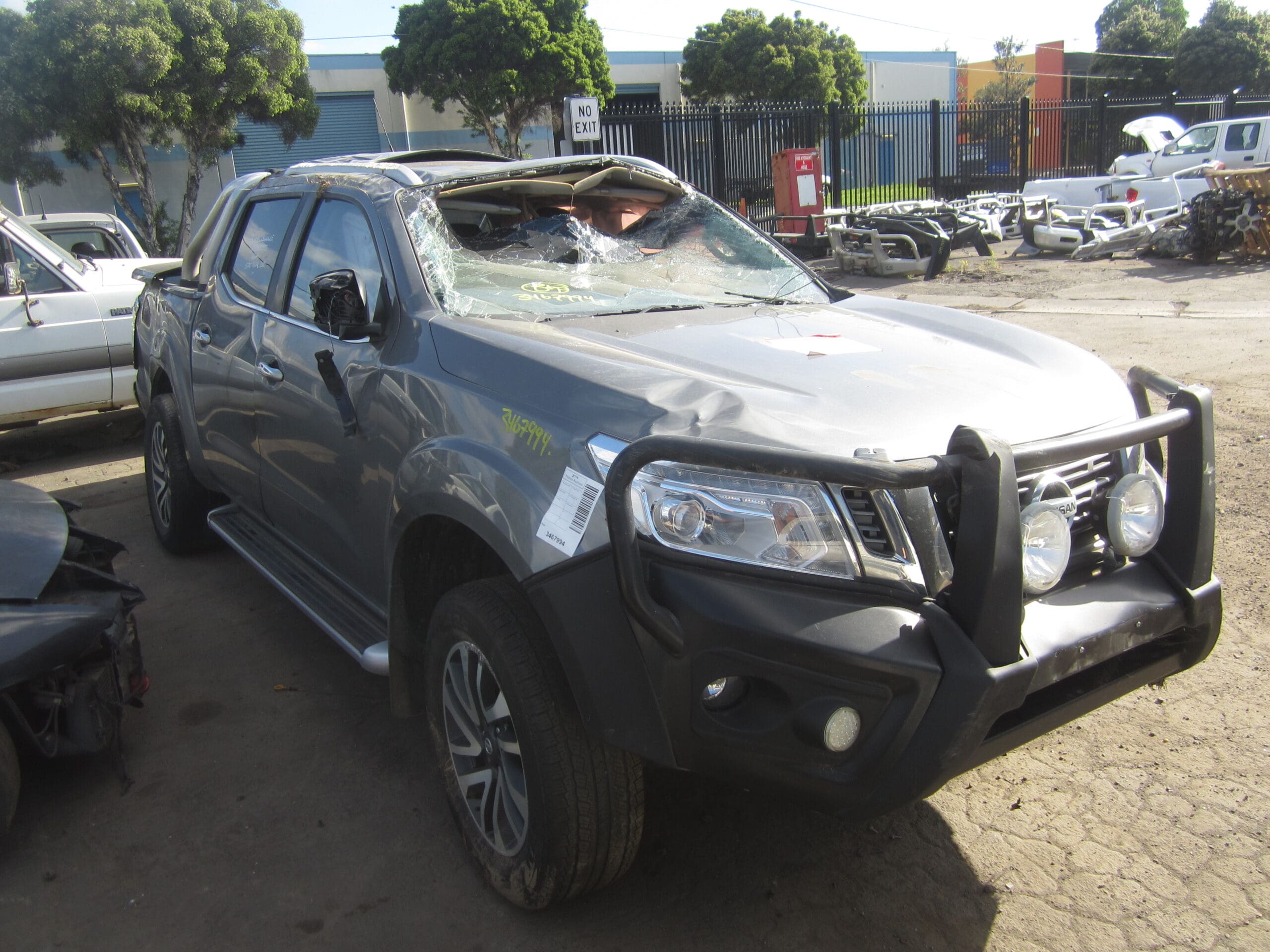 NISSAN NAVARA D23 NP300 2.3 TURBO DIESEL 2016 WRECKING