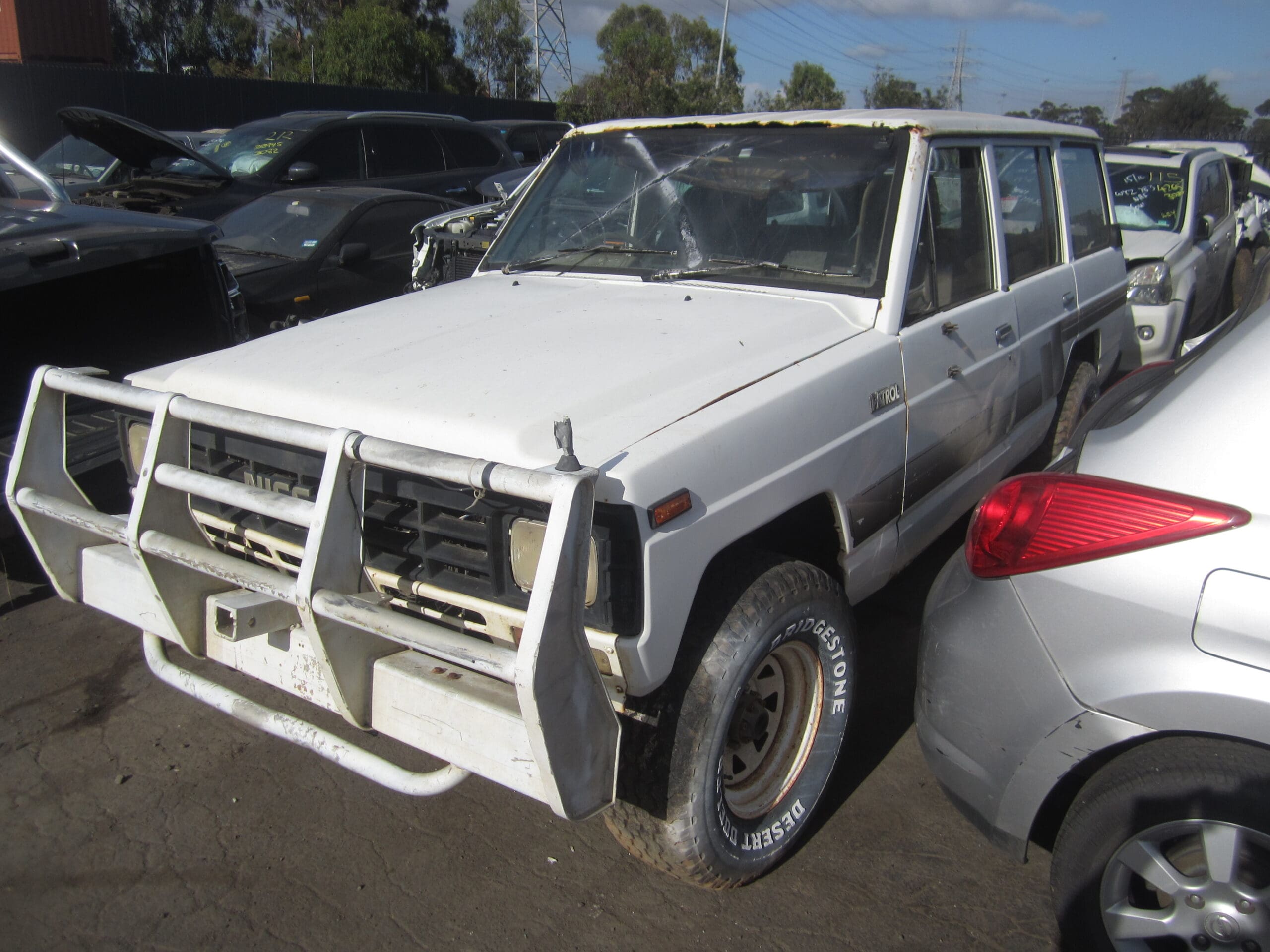 NISSAN PATROL MQ SD33 TURBO DIESEL 5 SPD MAN WRECKING