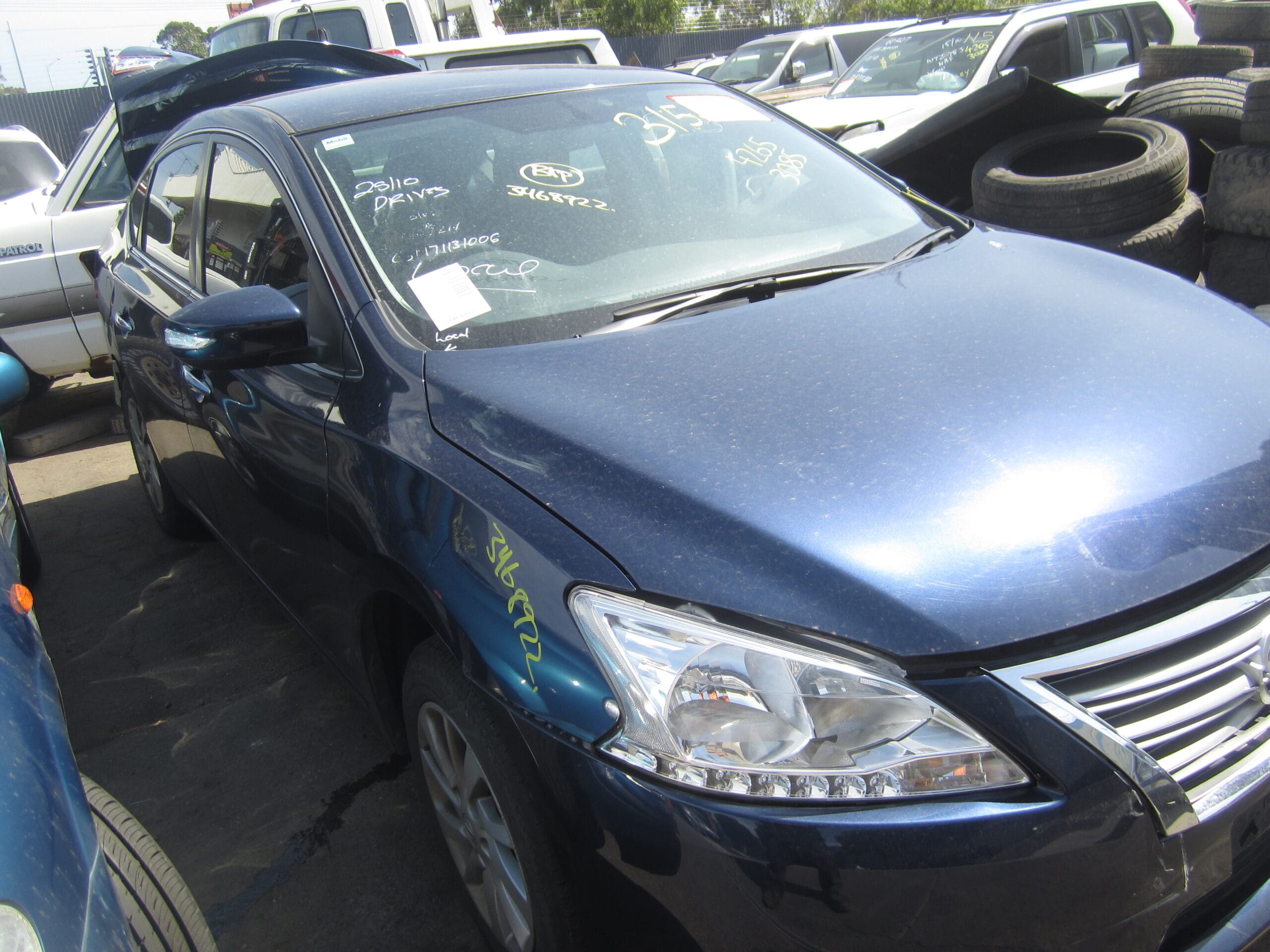 NISSAN PULSAR B17 SEDAN 1.8 AUTO 2016 WRECKING