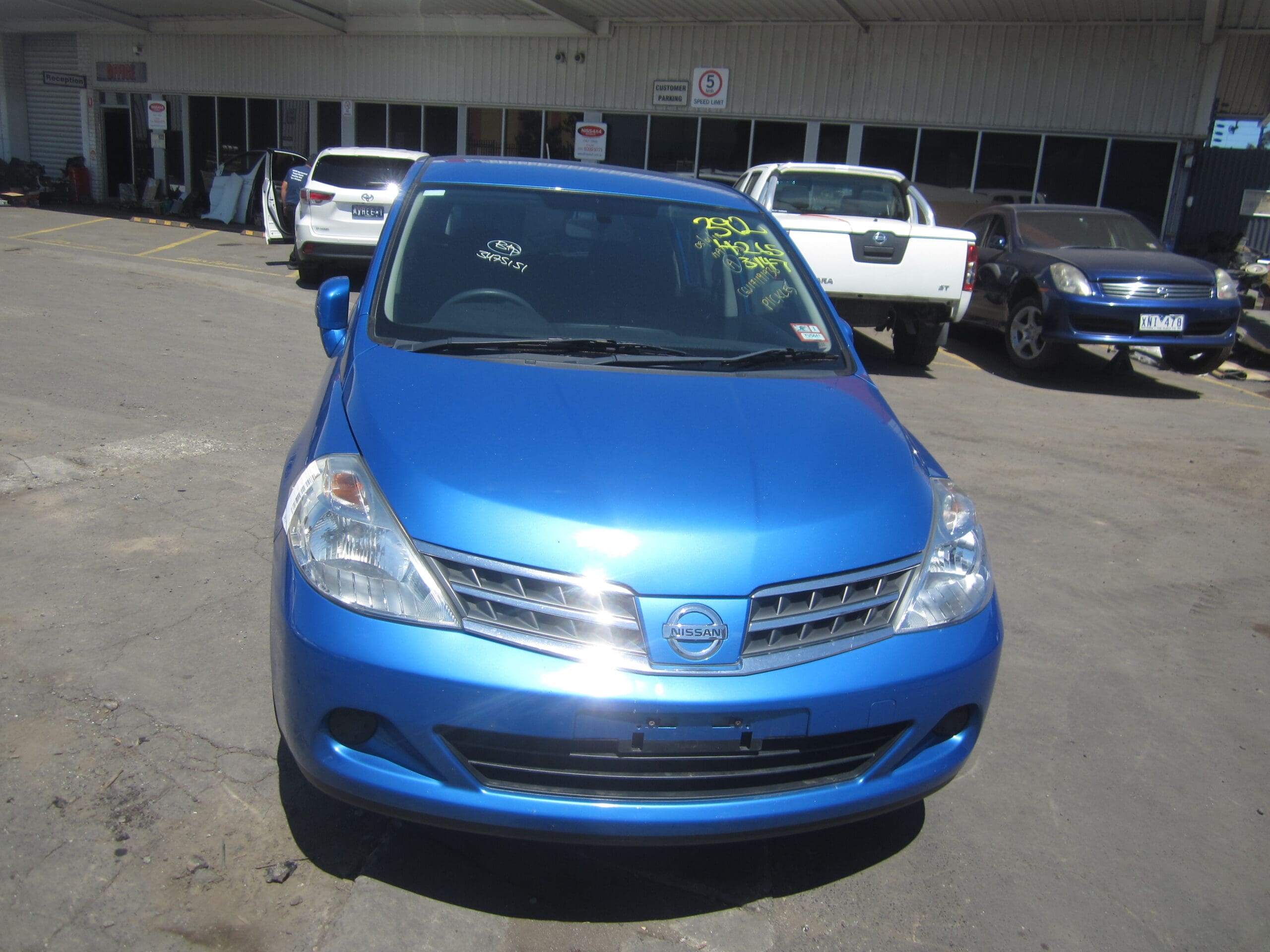NISSAN TIIDA C11 ST HATCH 2012 WRECKING