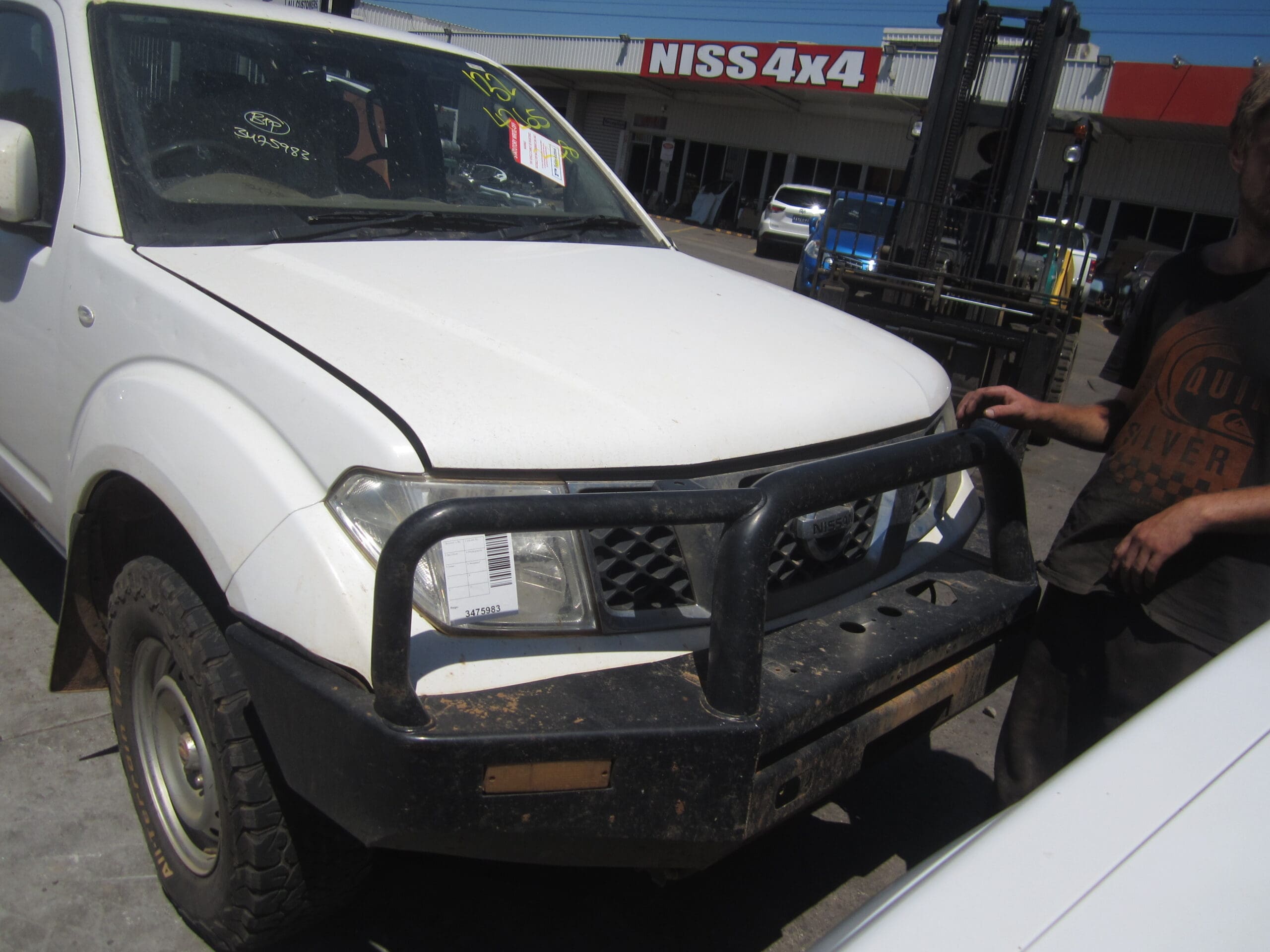 NISSAN NAVARA D40 MNT RX YD25 DIESEL 2014 WRECKING