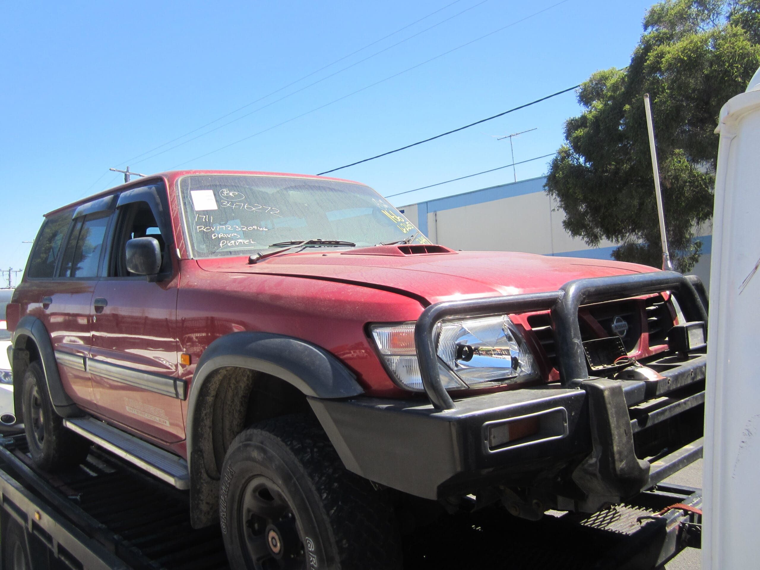 NISSAN PATROL Y61 GU ST WAGON RD28 TURBO DIESEL 1999 WRECKING