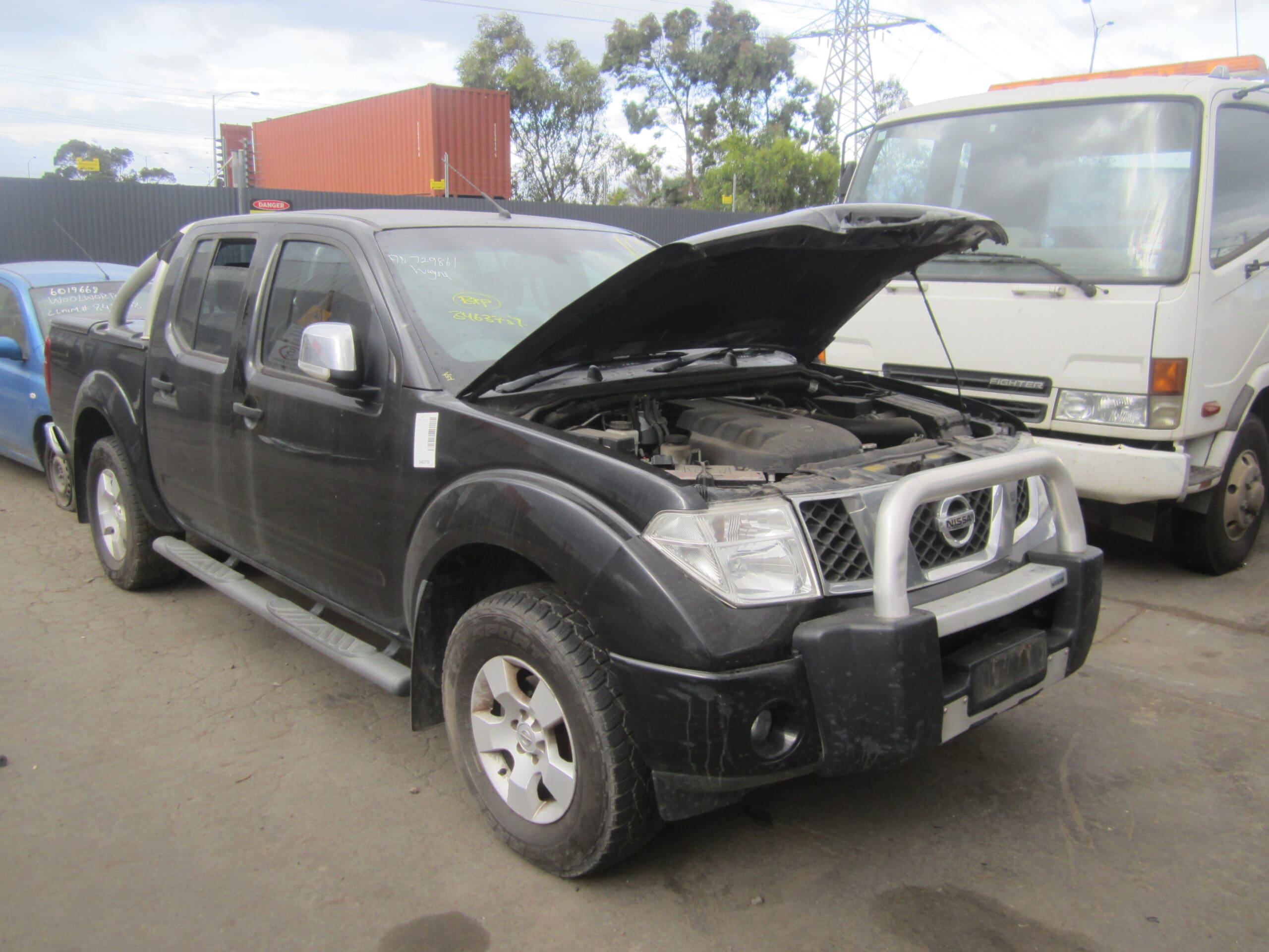 NISSAN NAVARA D40 VSK YD25 DIESEL 2008 WRECKING