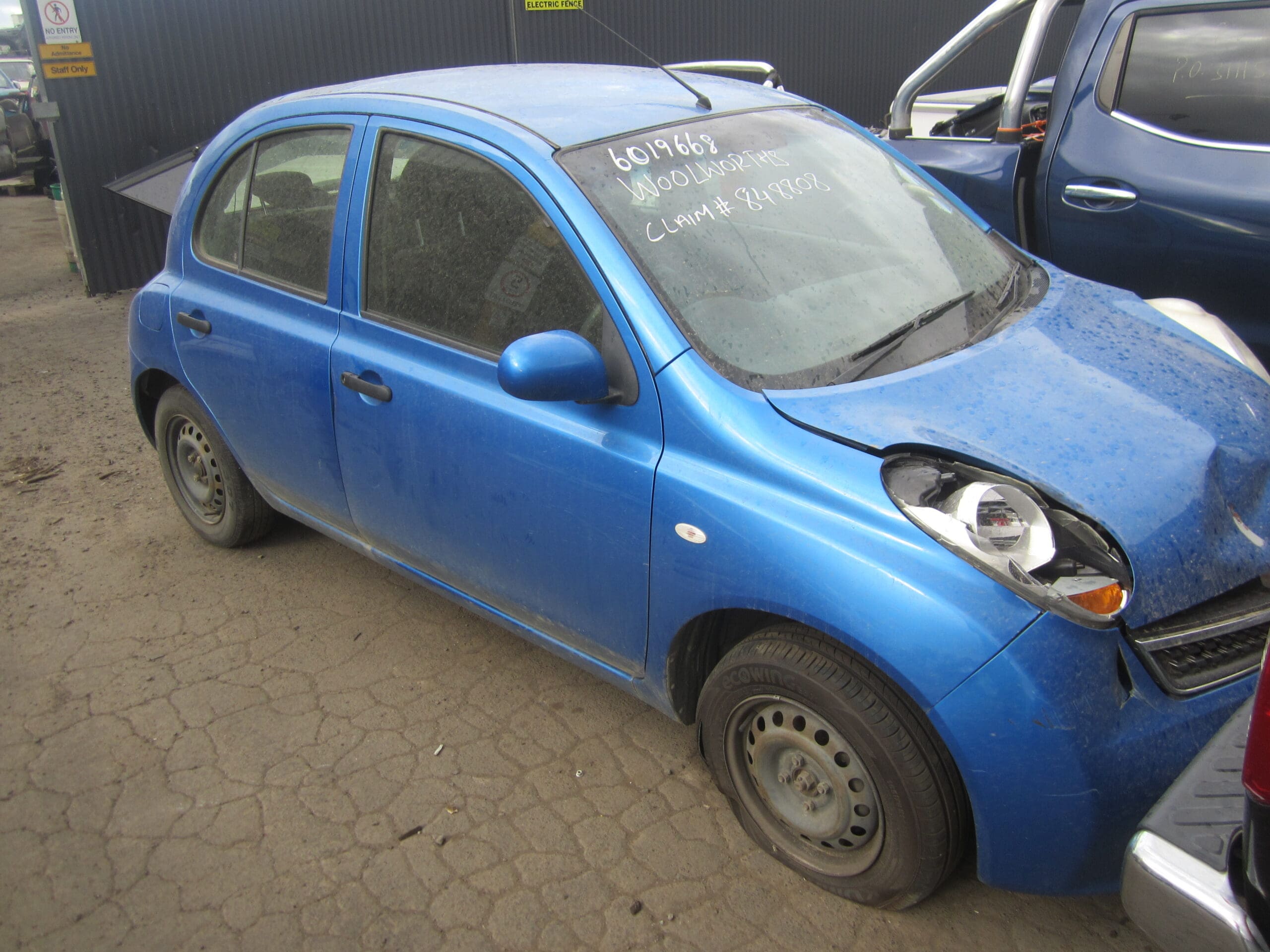 NISSAN MICRA K12 2009 WRECKING