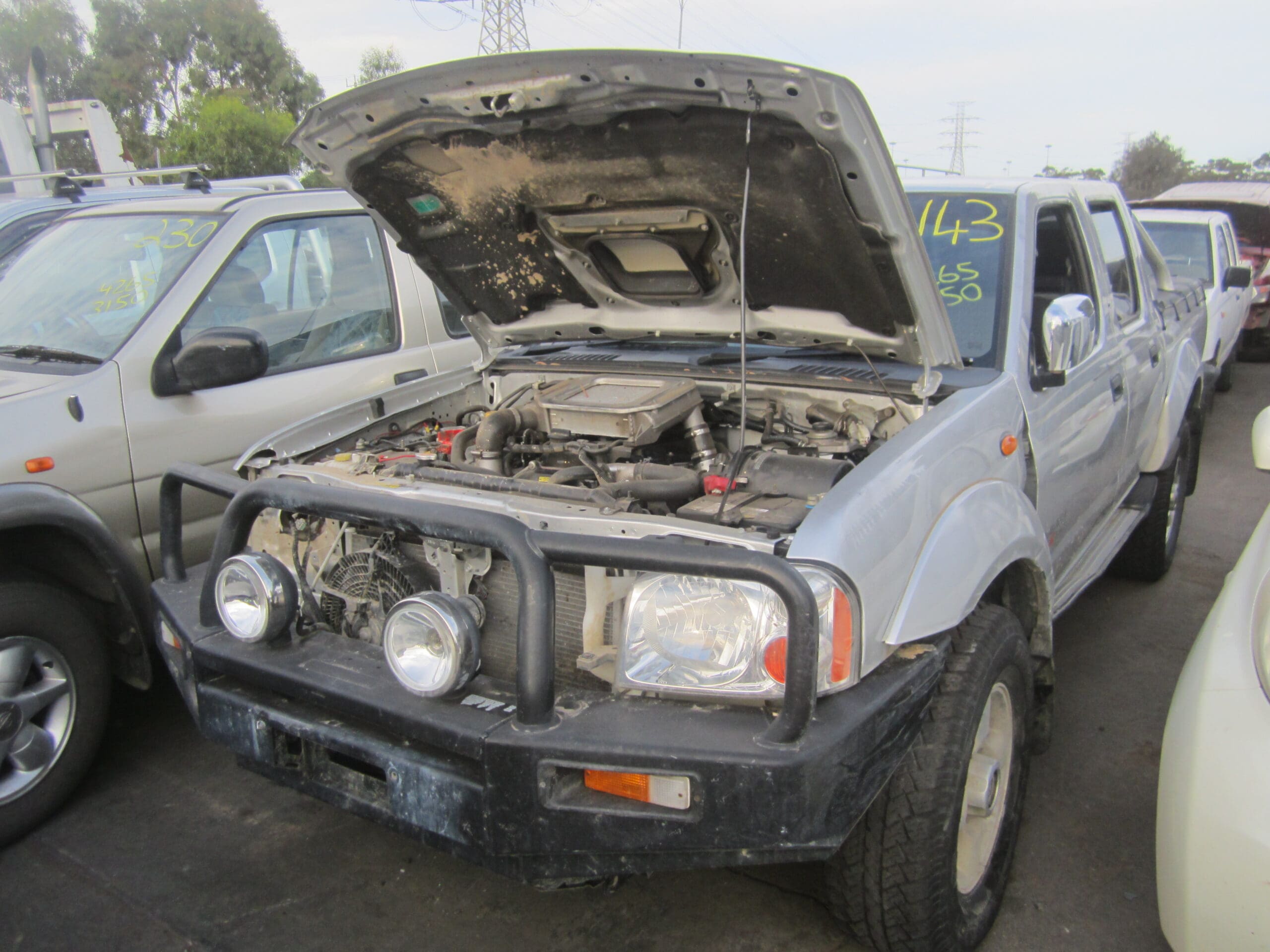 NISSAN NAVARA D22 YD25 DIESEL 2009 WRECKING