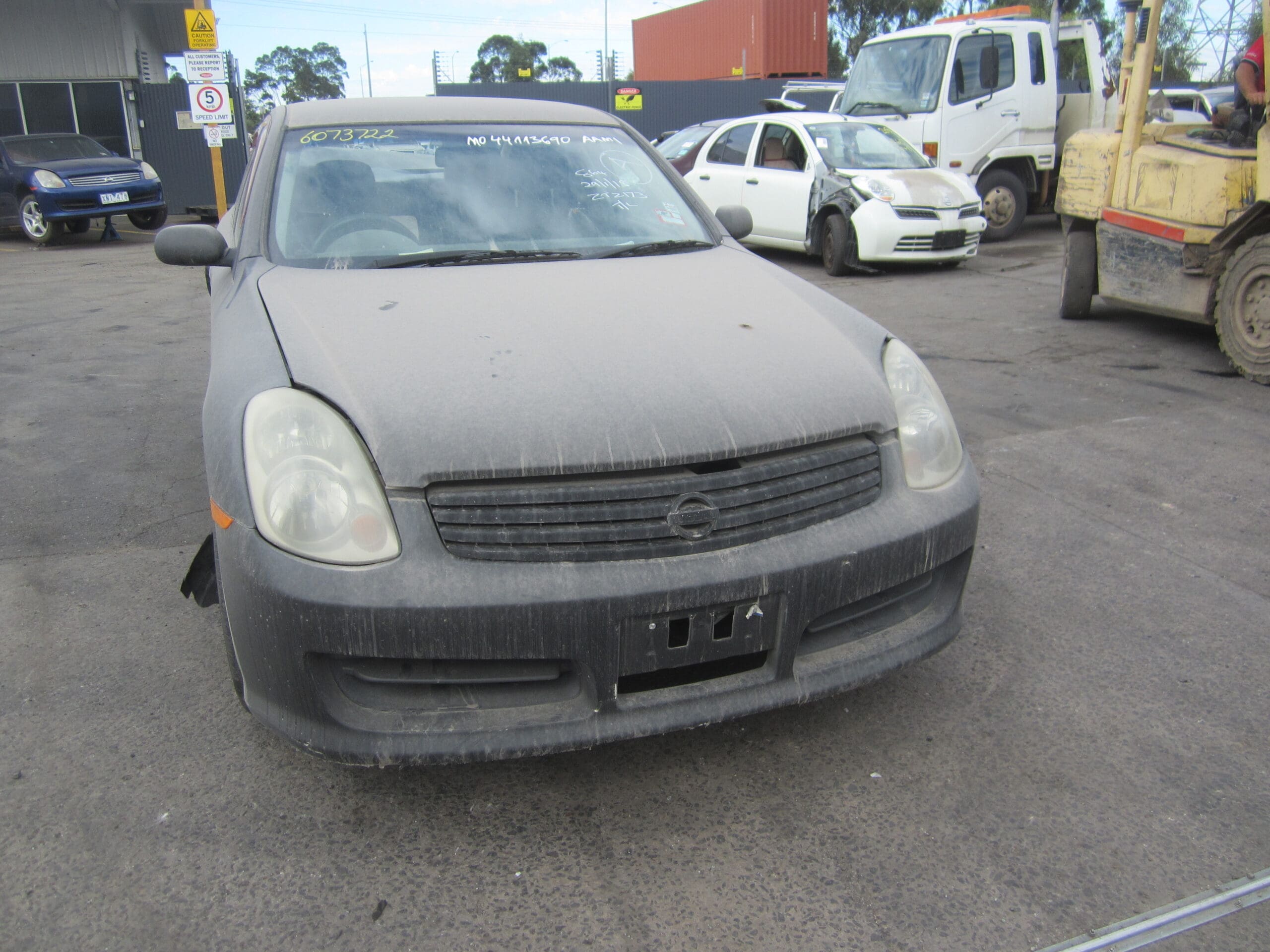 NISSAN SKYLINE V35 VQ35 V6 SEDAN 2003 WRECKING