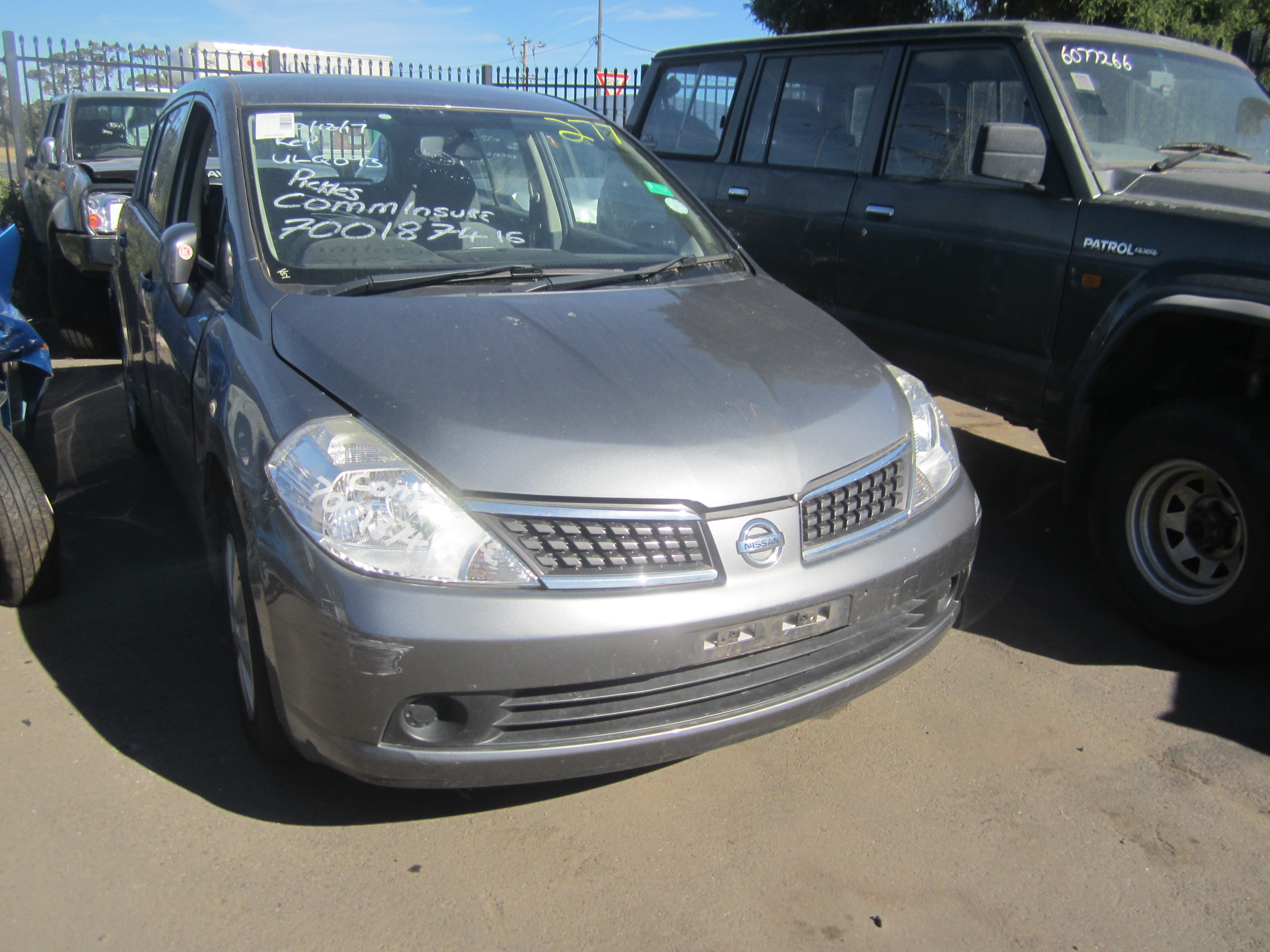 NISSAN TIIDA C11 ST HATCH 2008 WRECKING