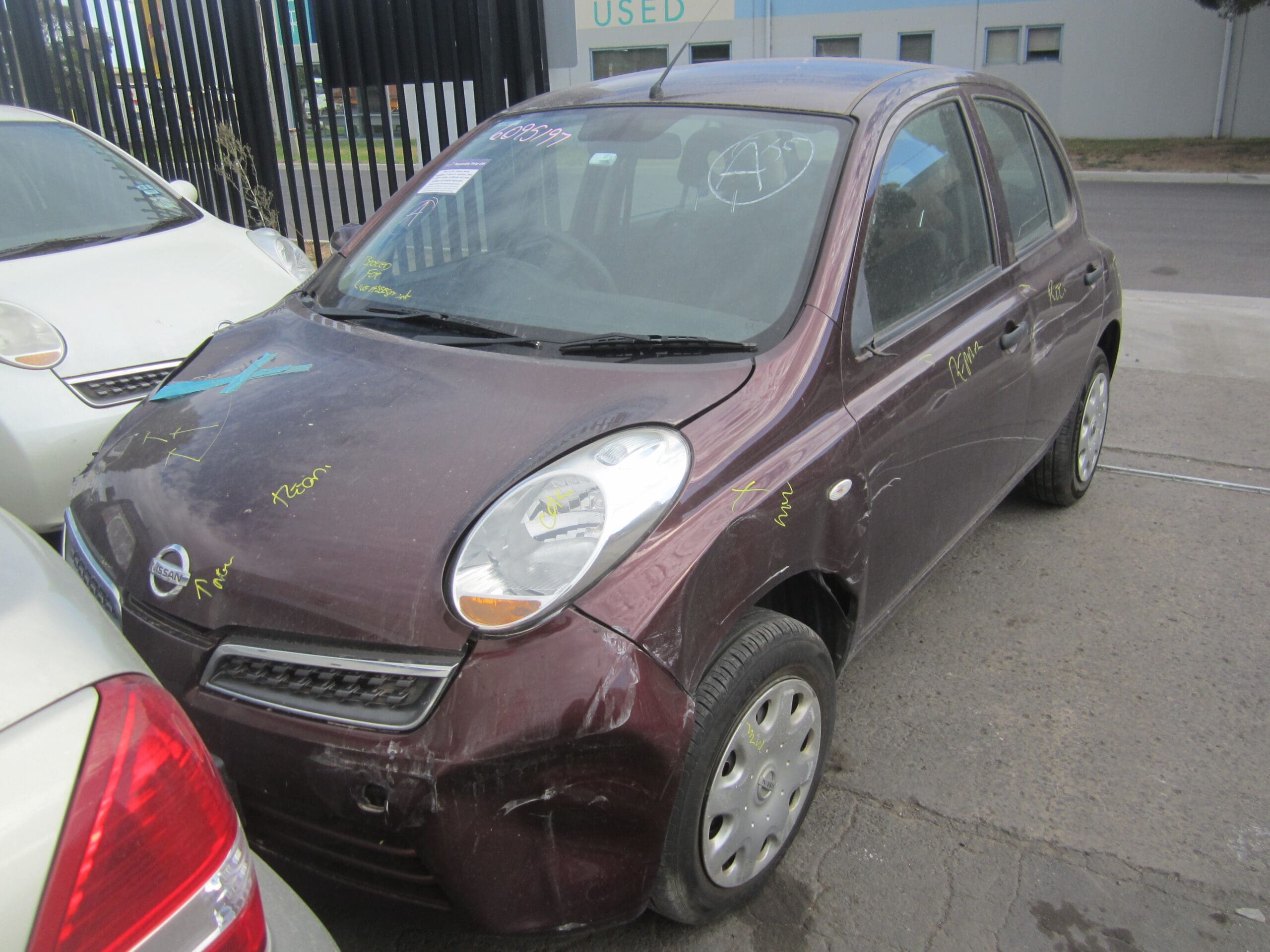 NISSAN MICRA K12 HATCH 2008 WRECKING