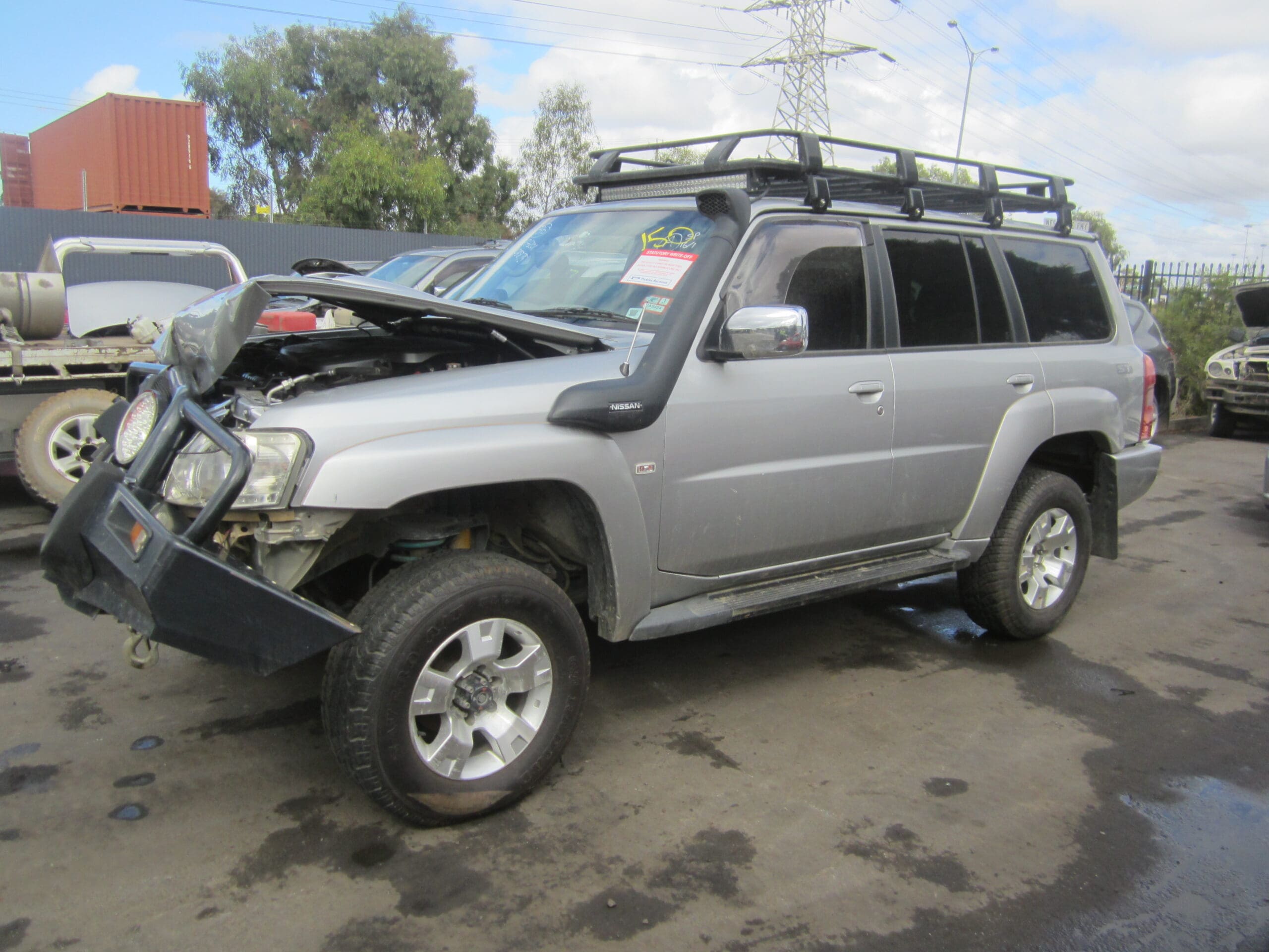 NISSAN PATROL Y61 GU ZD30 TURBO DIESEL 2005 WRECKING